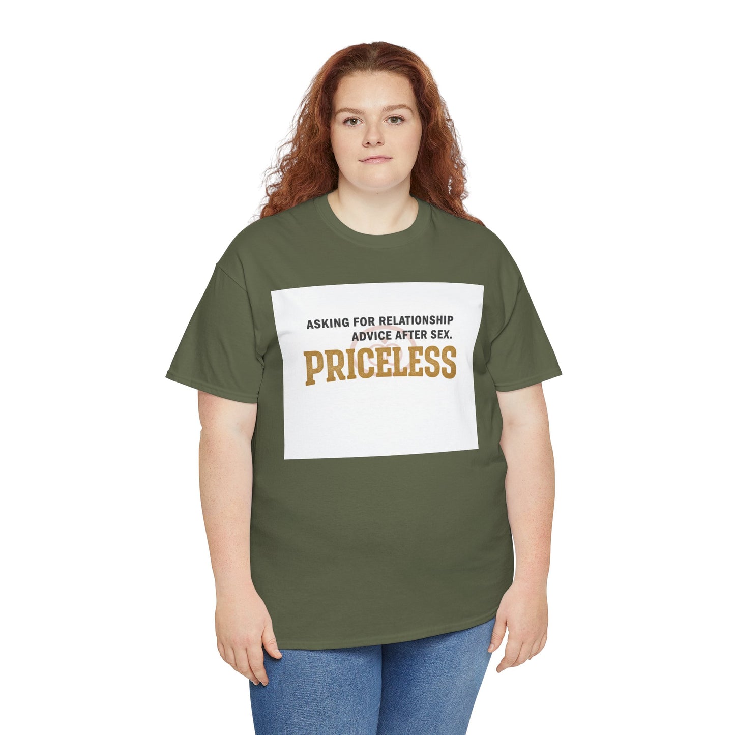 Priceless Funny Graphic Tee — "Asking for Relationship Advice After Sex" Casual Cotton Shirt