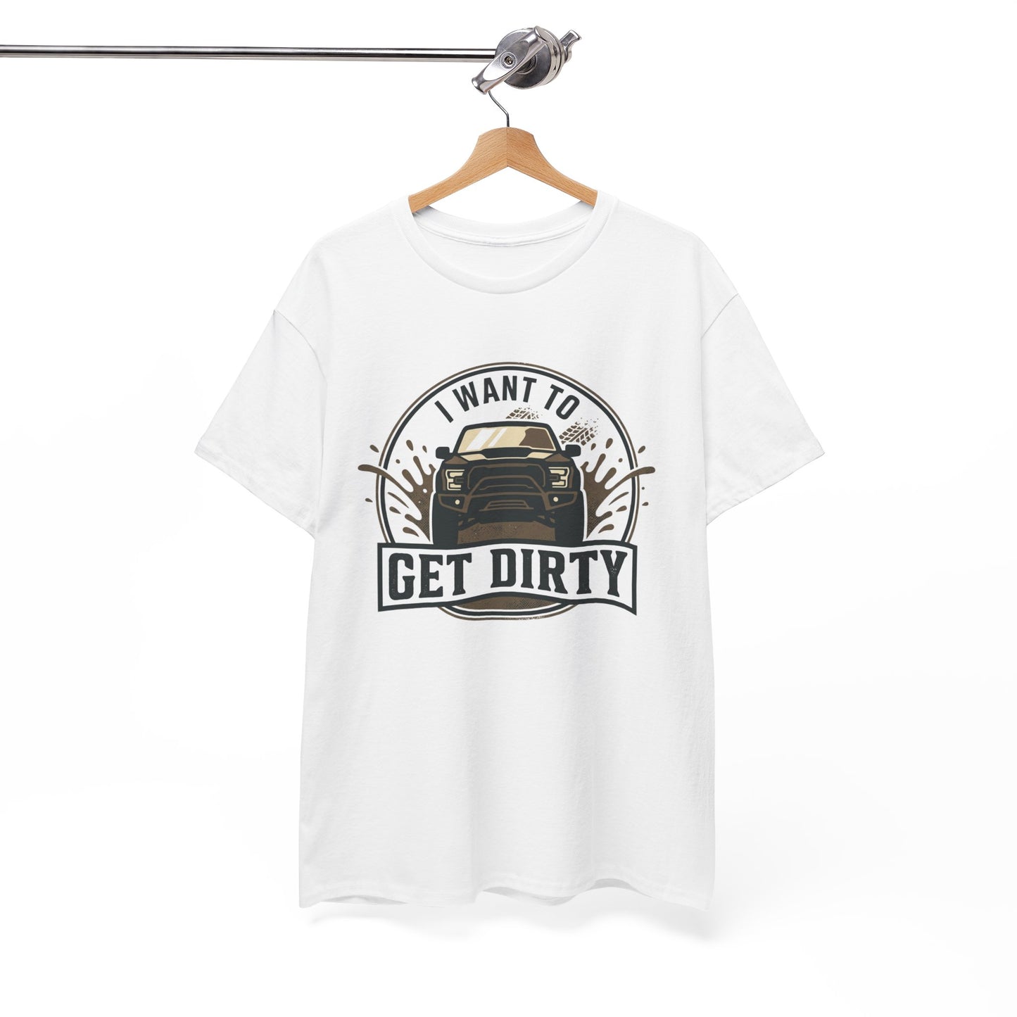 Get Dirty Truck Tee — Off-Road Adventure Graphic T-Shirt
