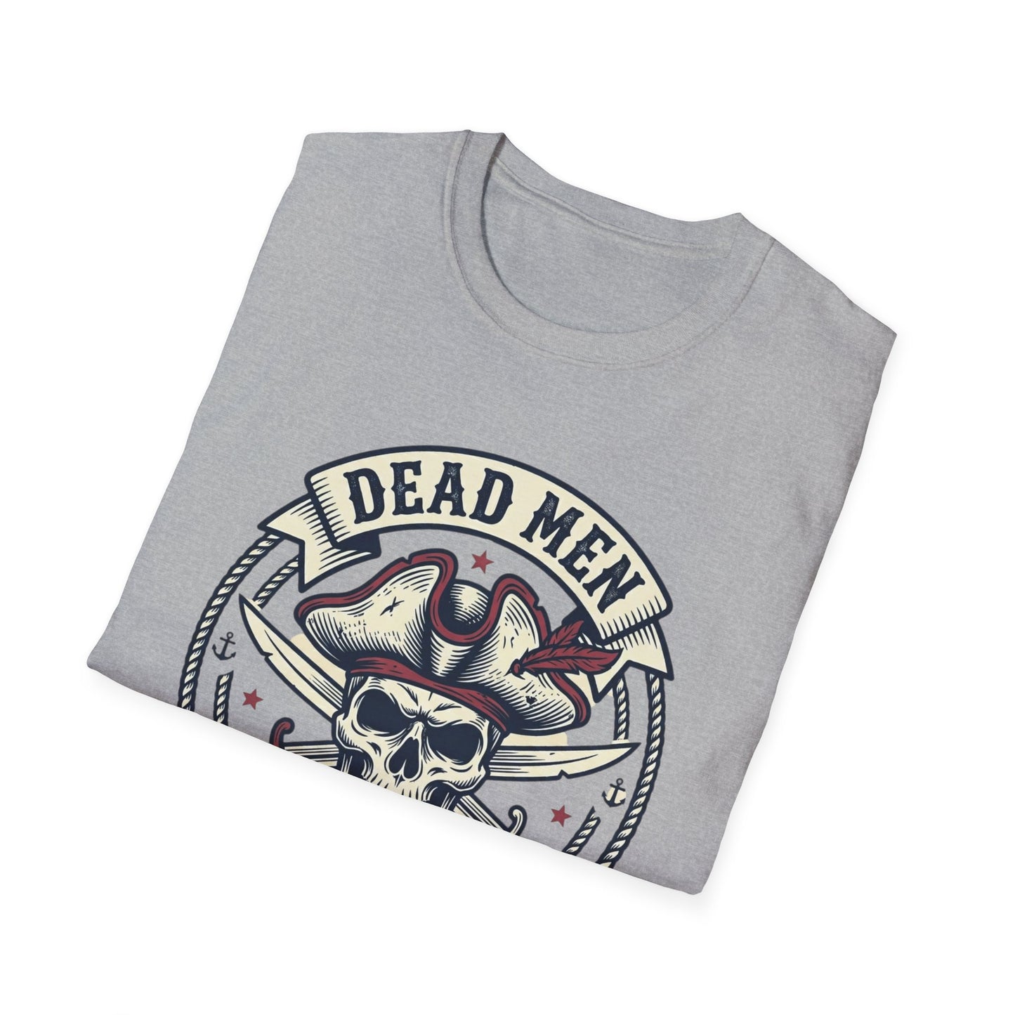 Pirate Skull Tee — "Dead Men Tell No Lies" Graphic T-Shirt