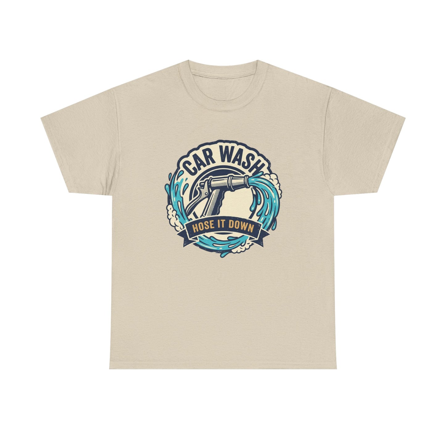 Car Wash T-Shirt — "Hose It Down" Graphic Tee for Auto Enthusiasts