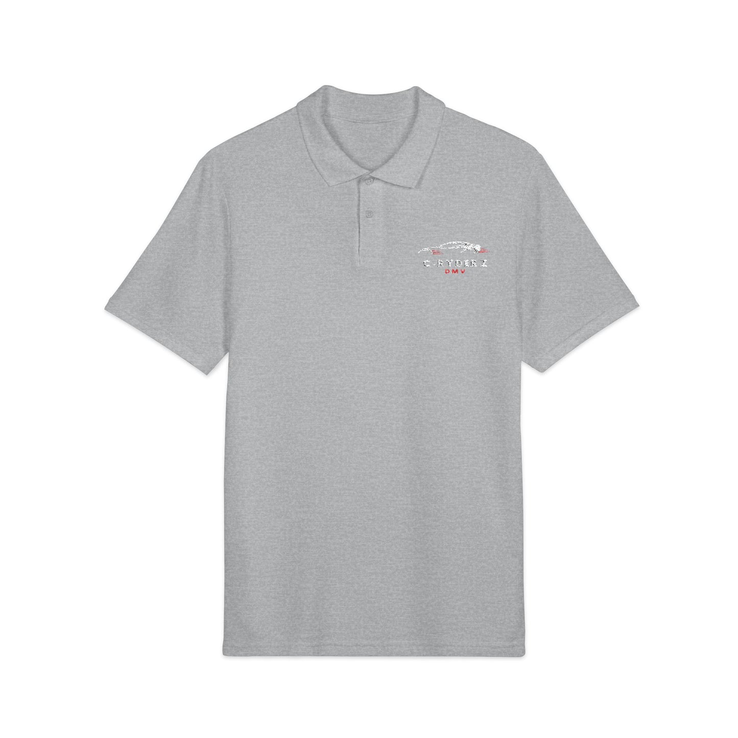 C-RYDERZ Embroidered Unisex Pique Polo Shirt - Casual Comfort & Style Printify