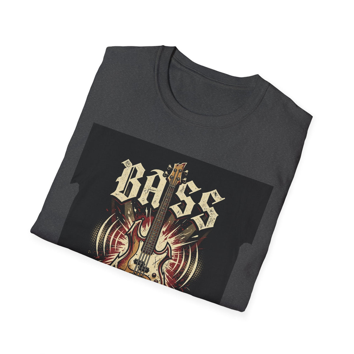 Bass Guitar T-Shirt — "Bass: If You Got It, Crank It Up!" Rock Music Tee