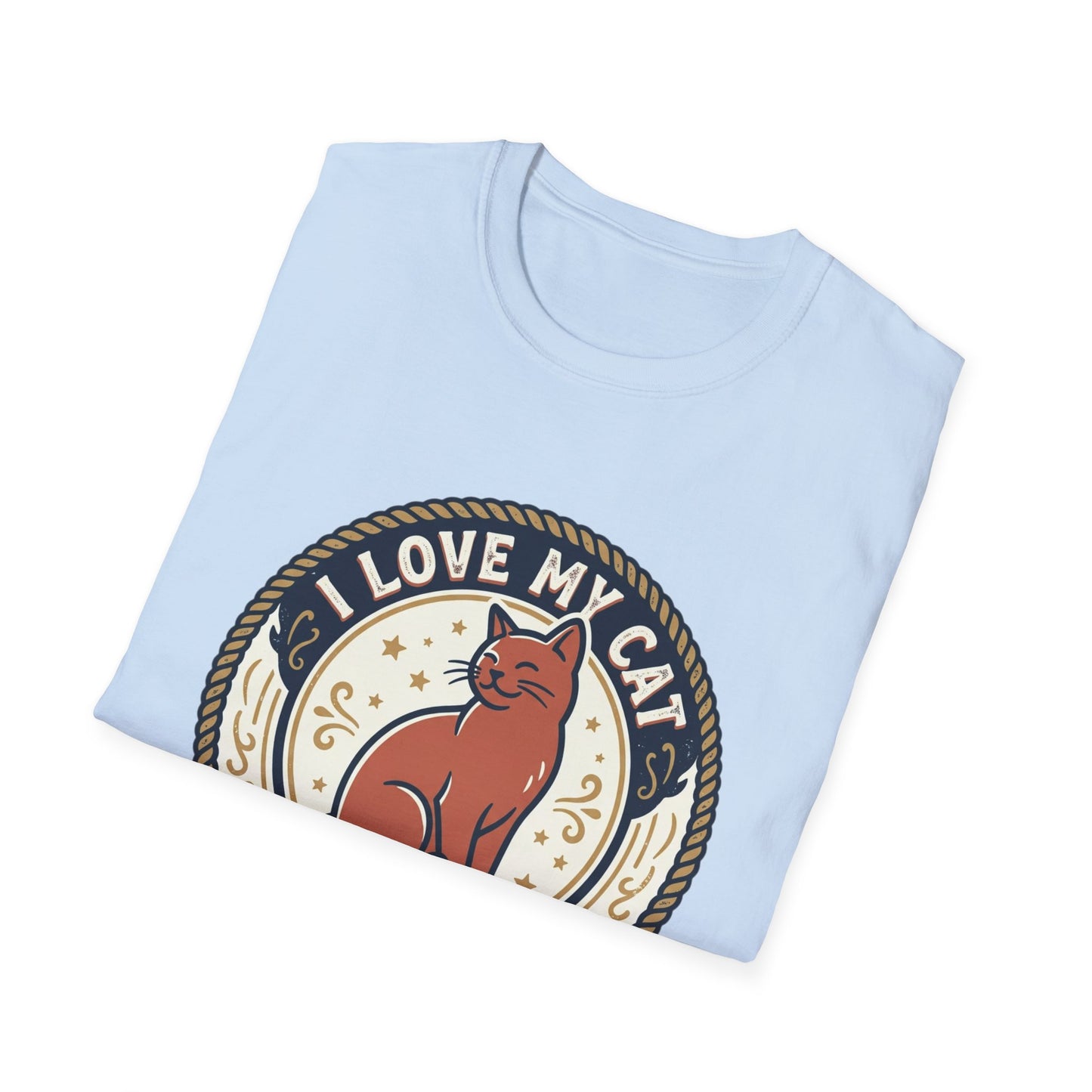 I Love My Cat T-Shirt — "I Love My Cat More Than Most People I Know" Cat Lover Tee