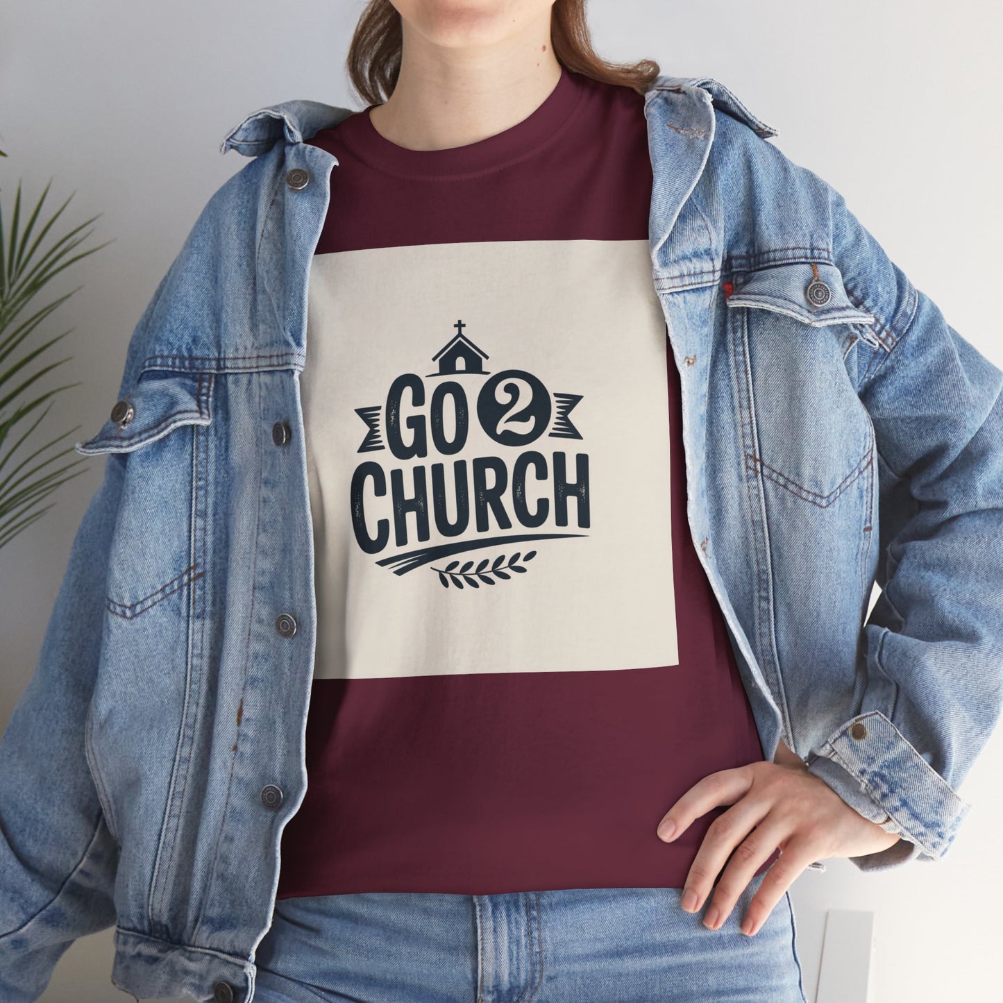 Go 2 Church T-Shirt — Faith-Based Gospel Tee