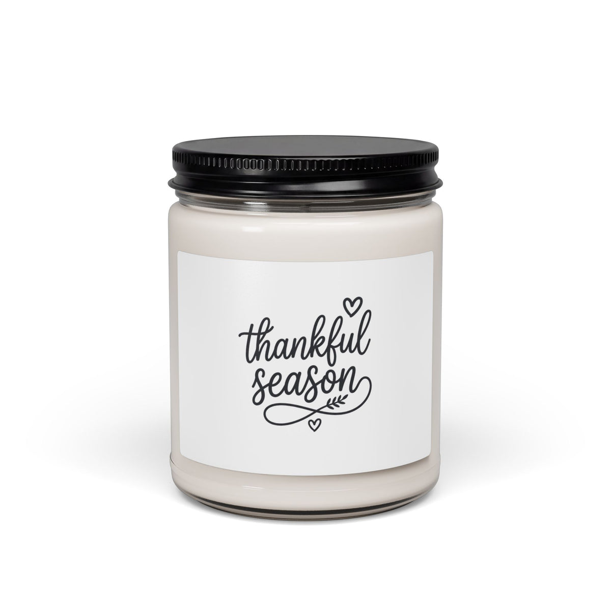 Thankful Season Candle, Thanksgiving soy candle, Fall pumpkin spice candle