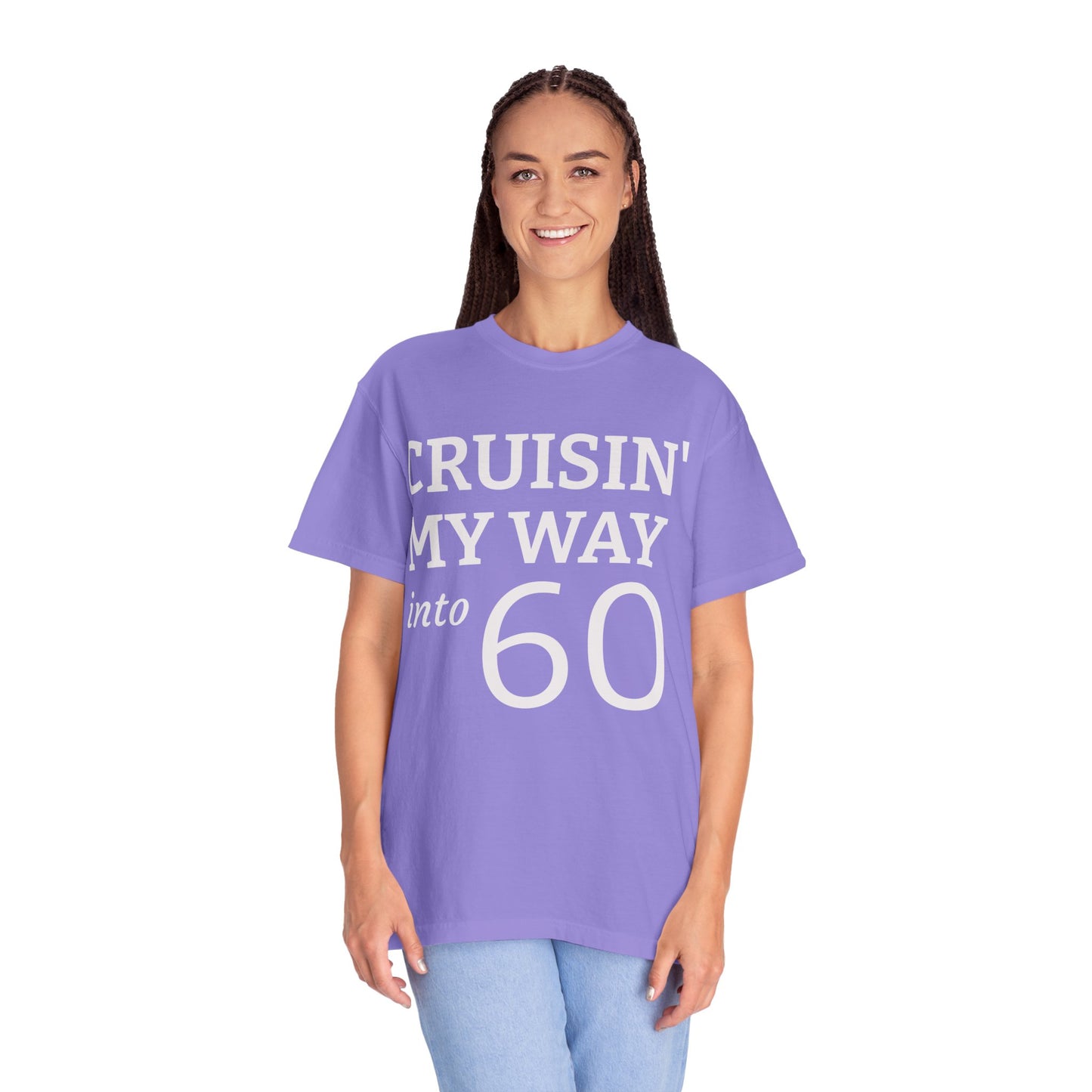 Cruisin' My Way Into 60 T-Shirt — 60th Birthday Tee