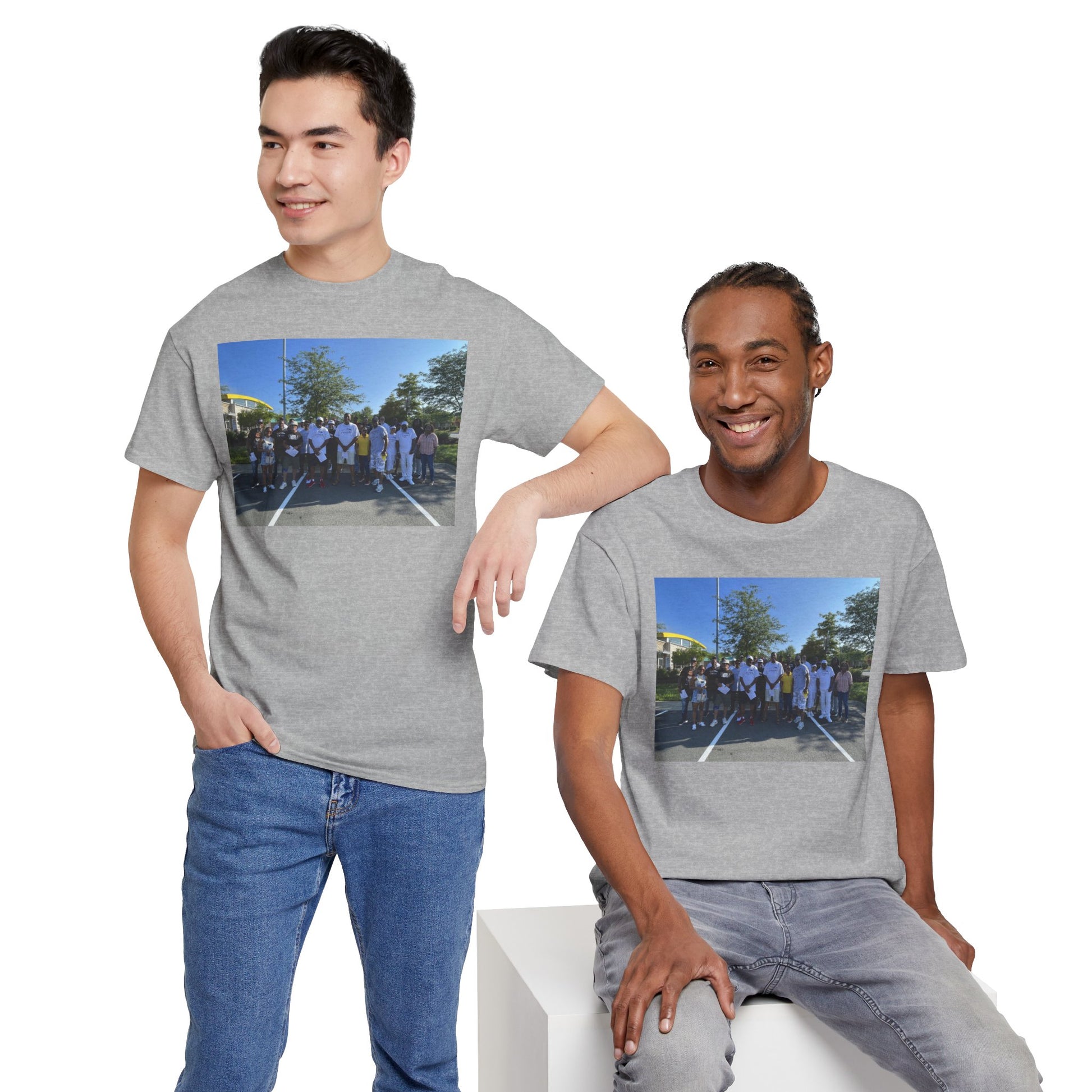 C-RYDERZ Photo Group Tee — Personalized Group Photo T-Shirt Printify