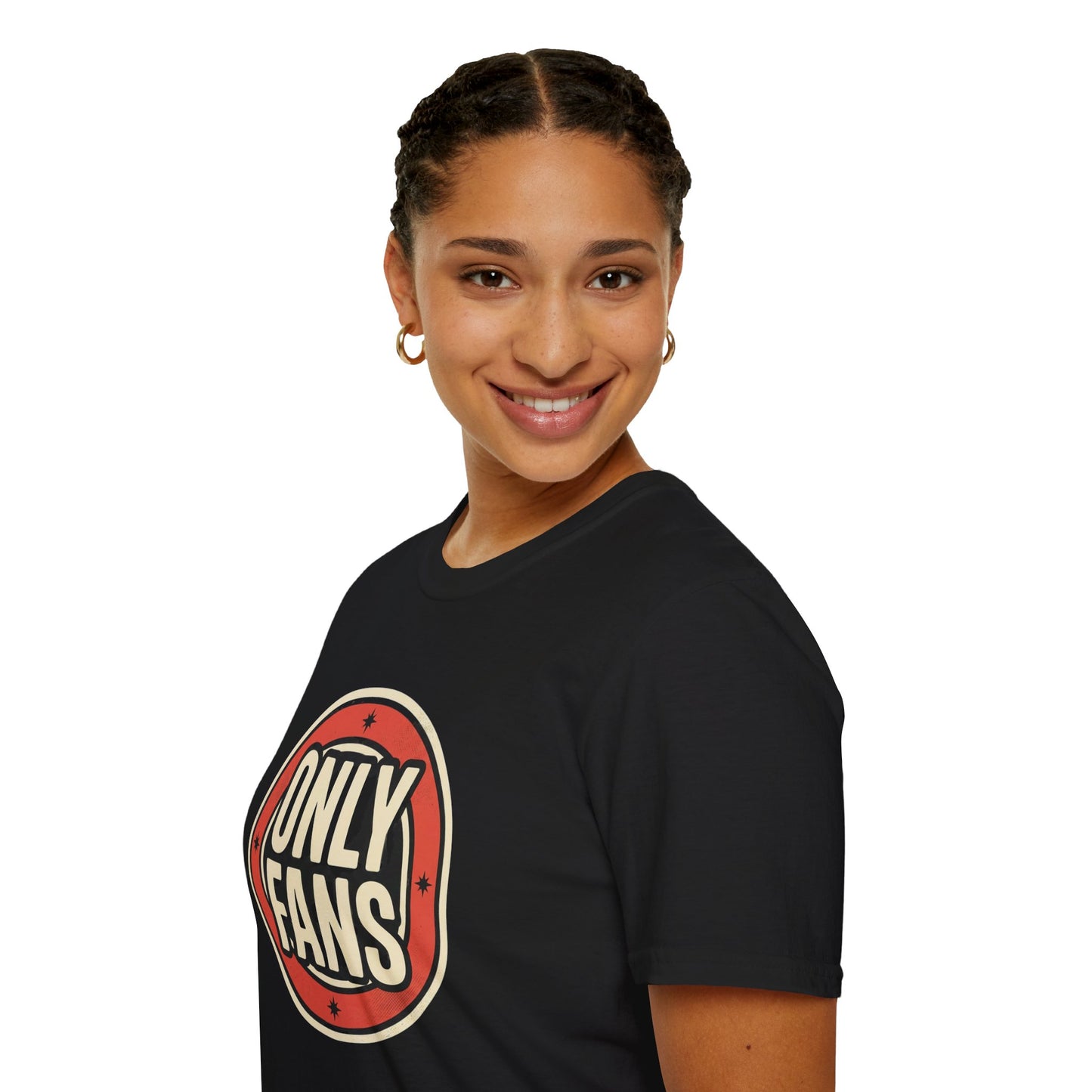 OnlyFans Logo Graphic T-Shirt — Retro Circle Design