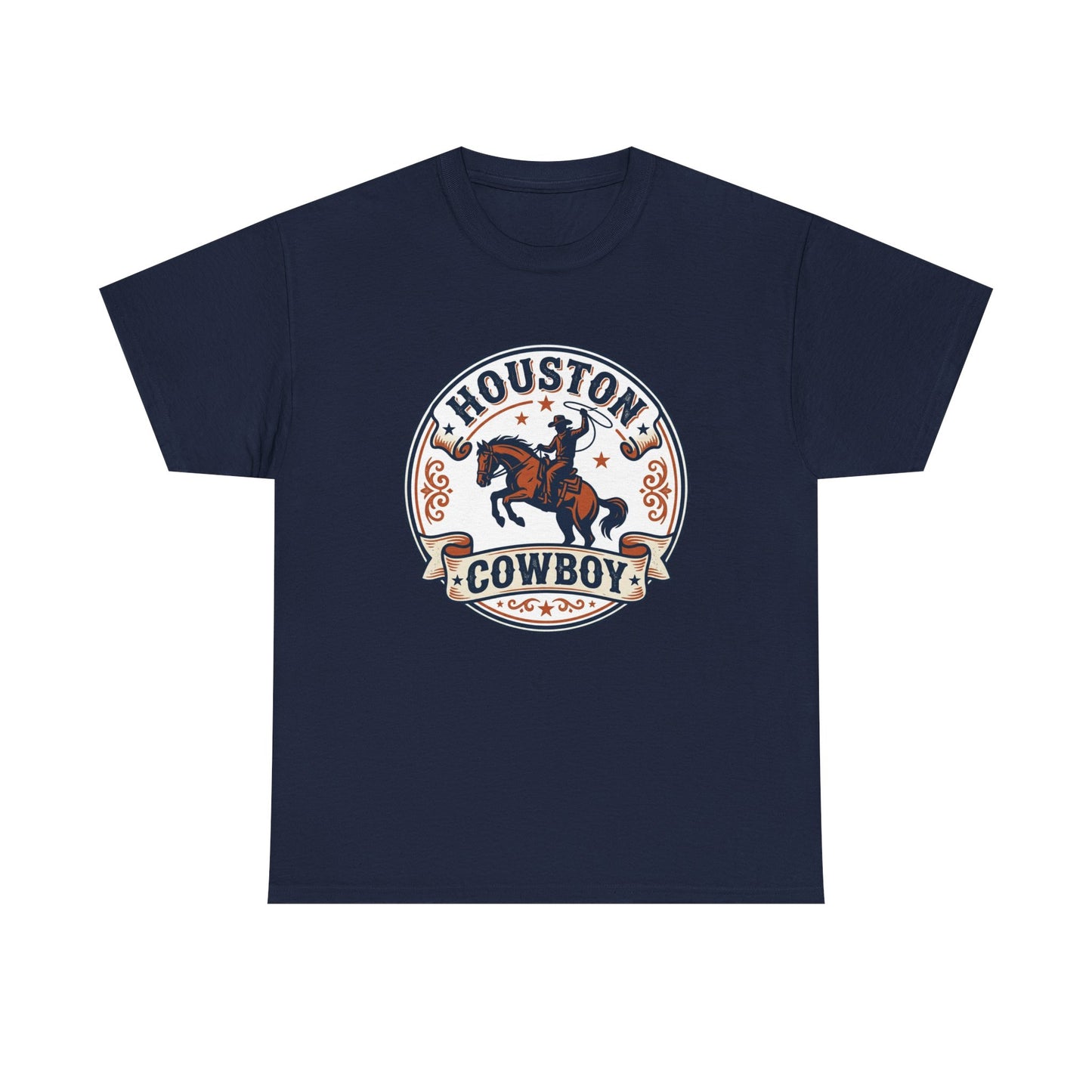 Houston Cowboy T-Shirt – Rodeo Western Graphic Tee
