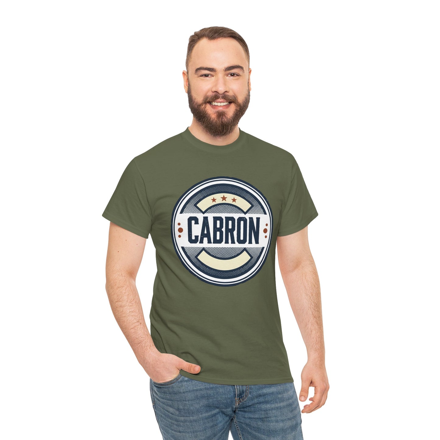 Cabron Retro Emblem T‑Shirt