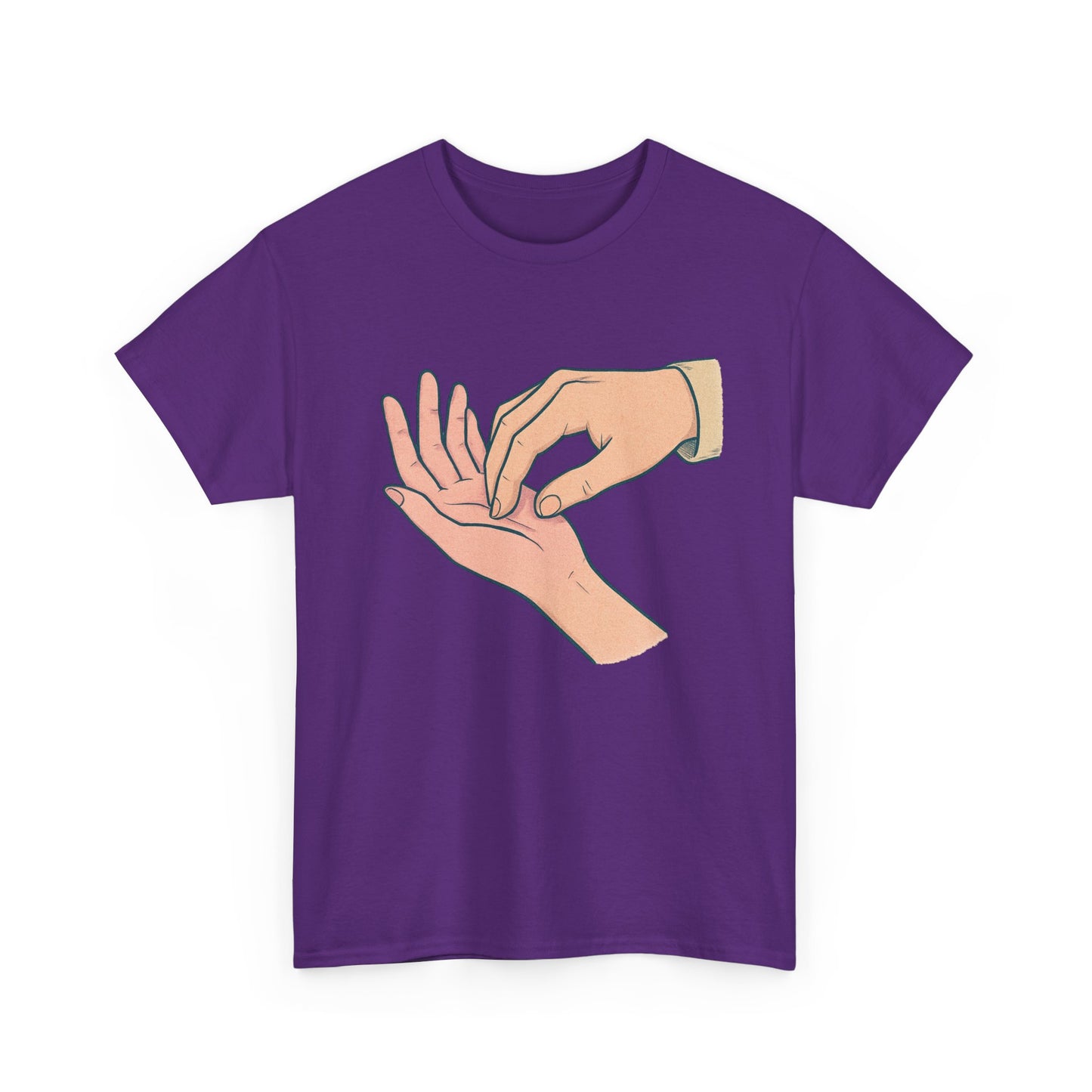 T-Shirt - Gentle Palm Reading Illustration Tee