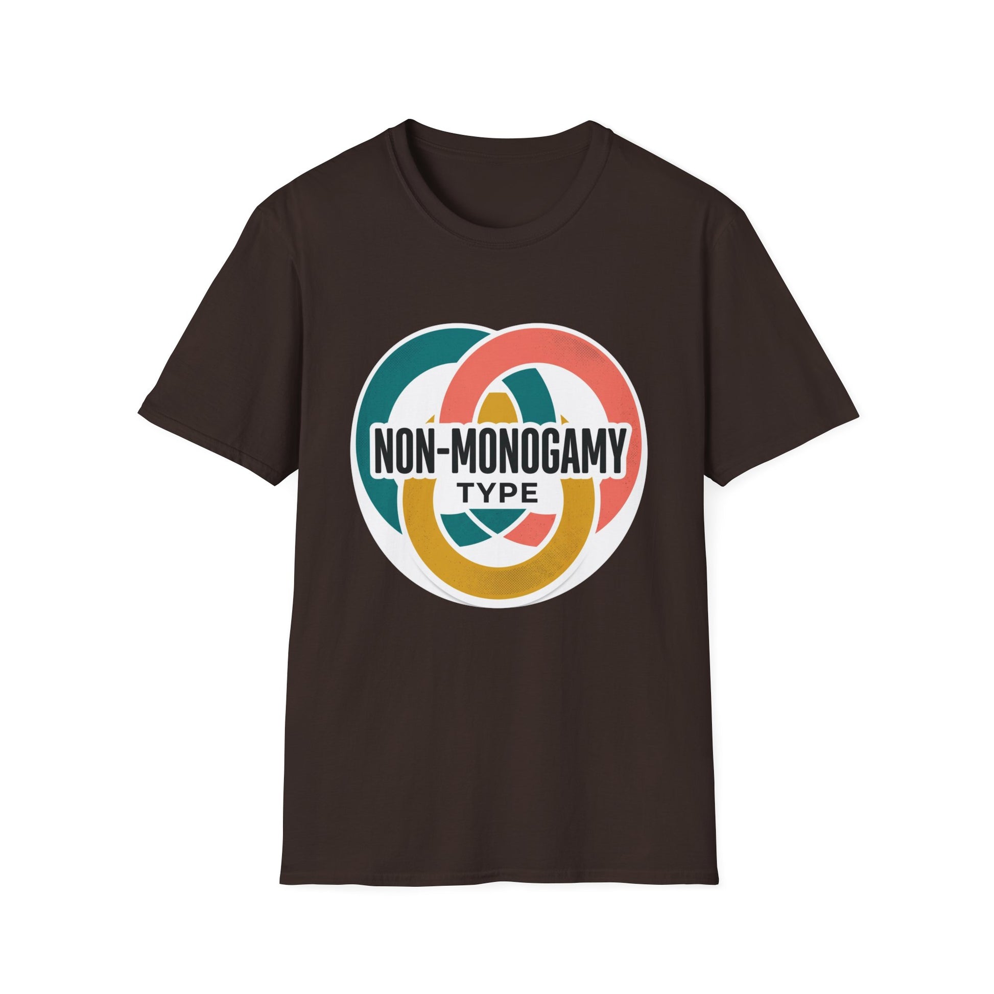 Non-Monogamy Type T-Shirt — Retro Polyamory Pride Tee Printify