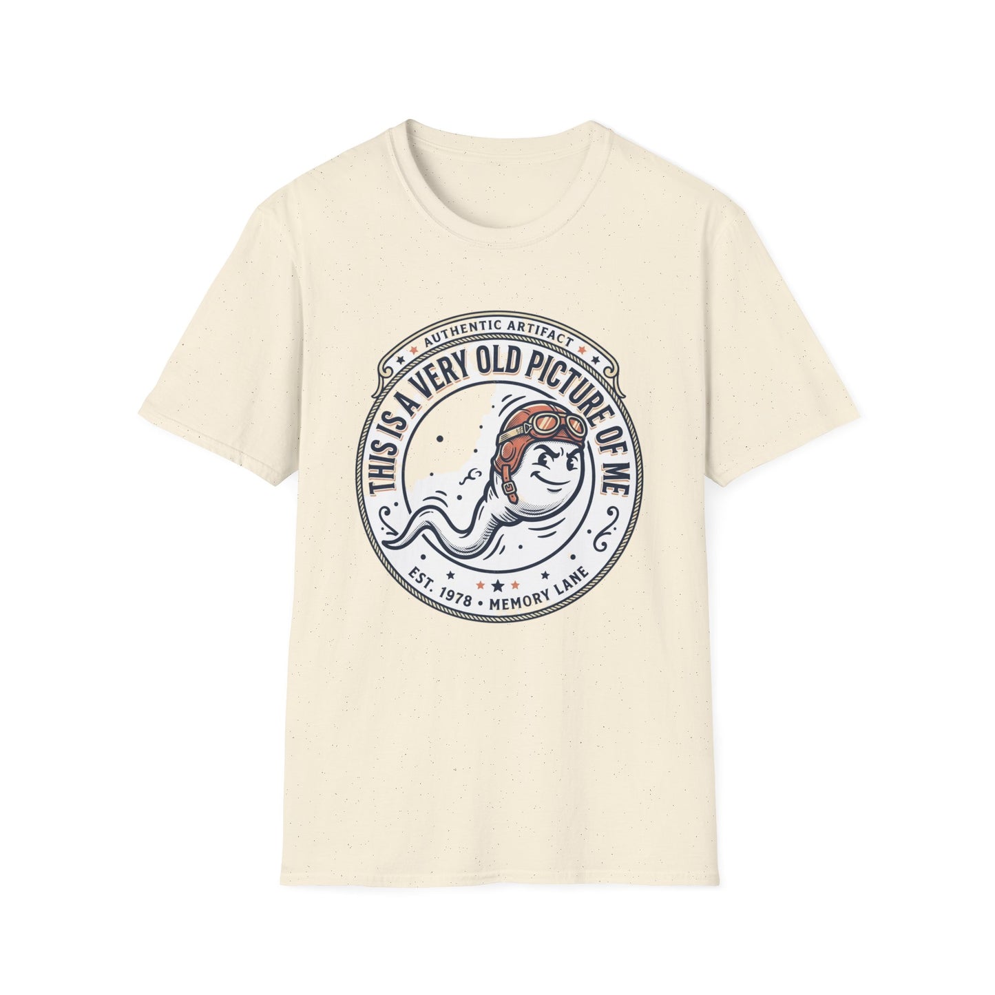 "This Is A Very Old Picture Of Me" Retro Marine Tee