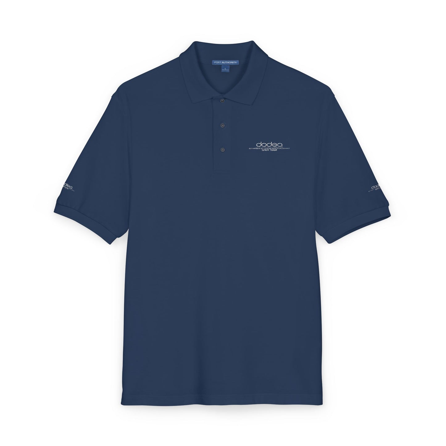 SPAM Embroidered Logo Polo Shirt