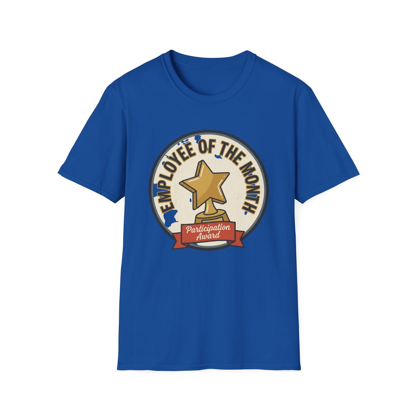 Employee of the Month T-Shirt — Participation Award Star Tee