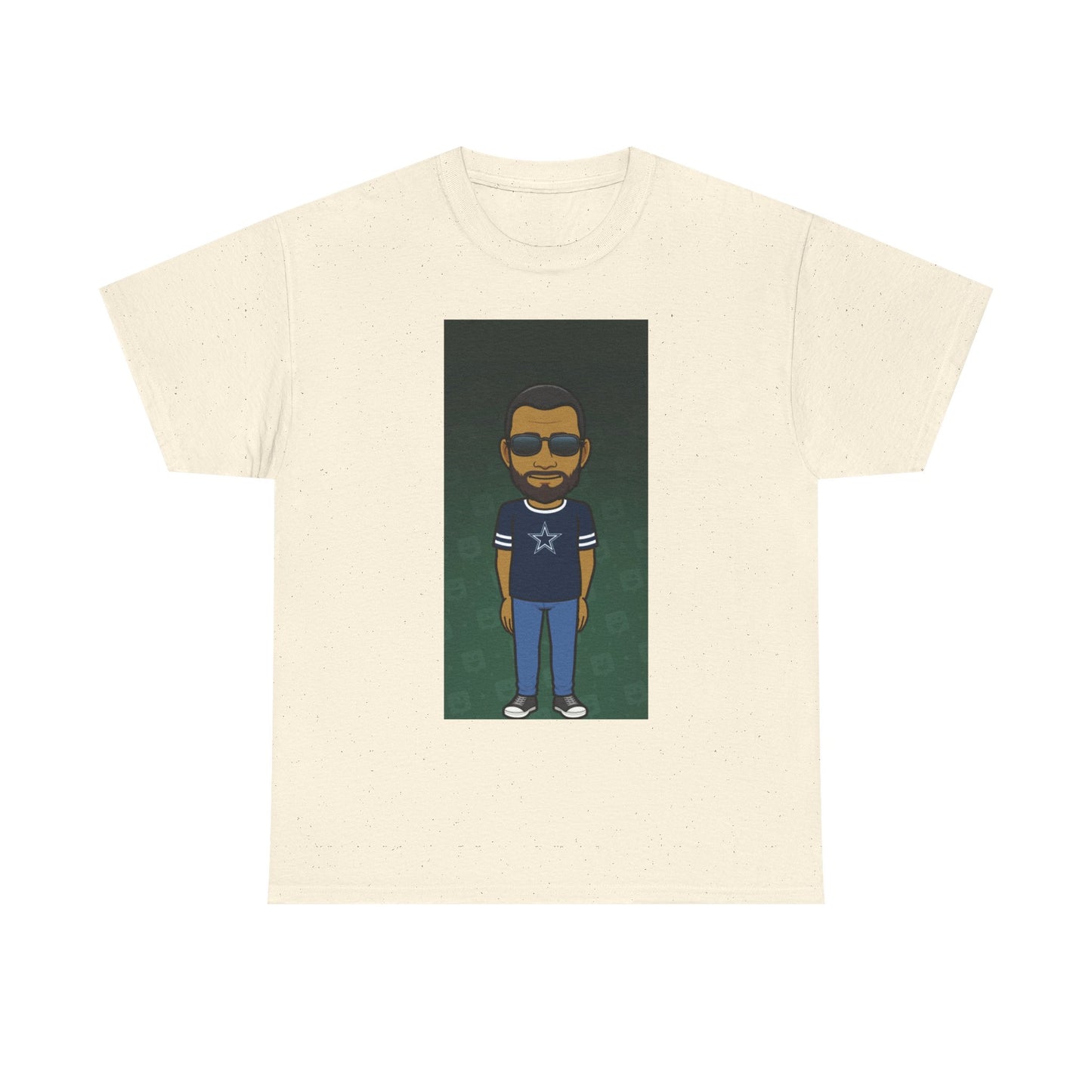 Cartoon Guy Graphic Tee — Personalized Avatar Shirt Printify