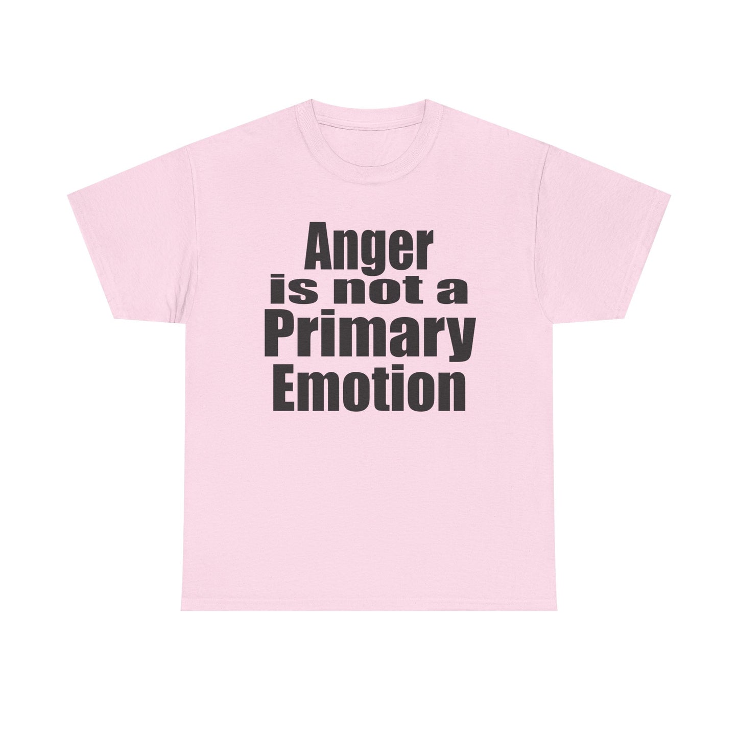Anger is not a Primary Emotion