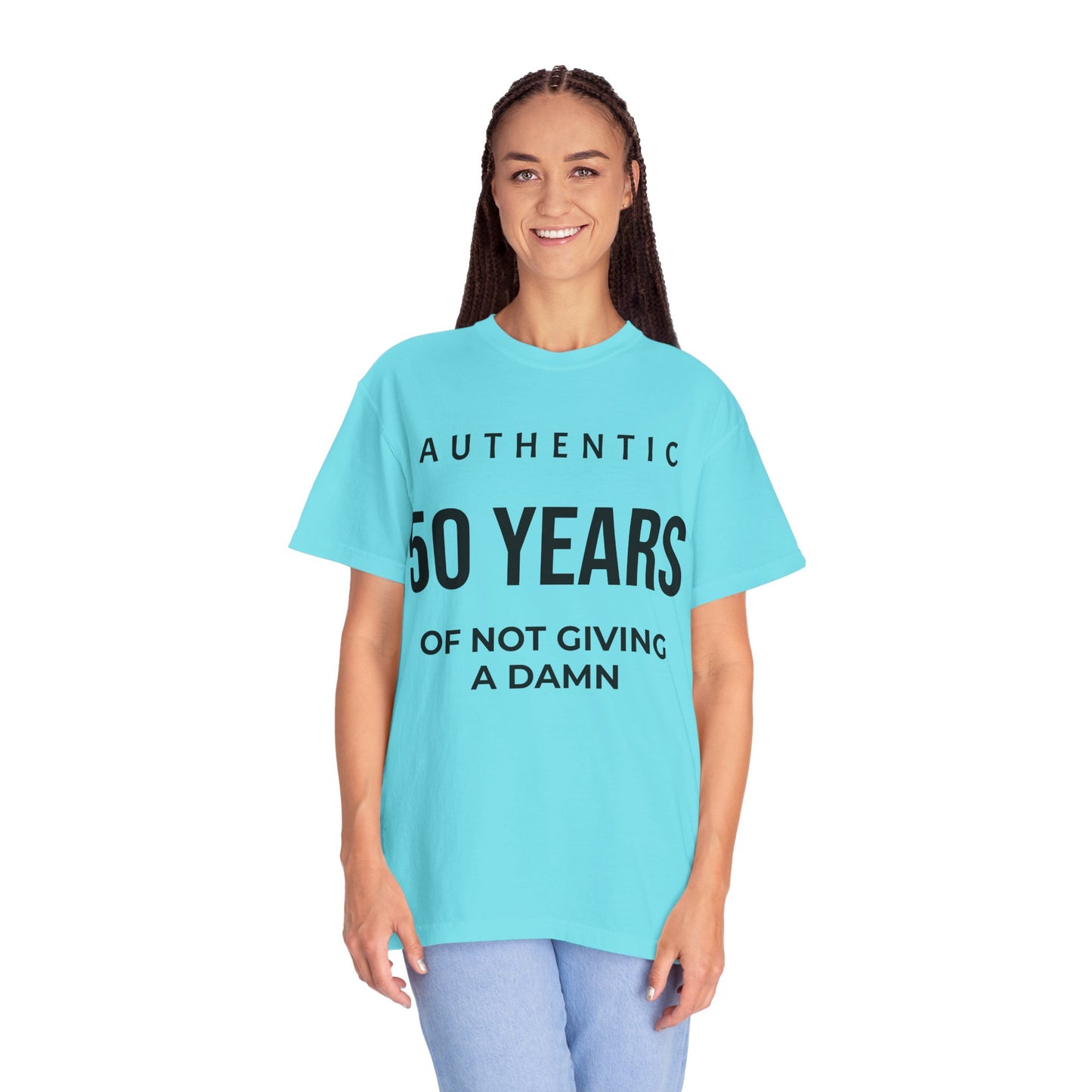 50 Years of Not Giving a Damn T-Shirt — Funny 50th Birthday Tee