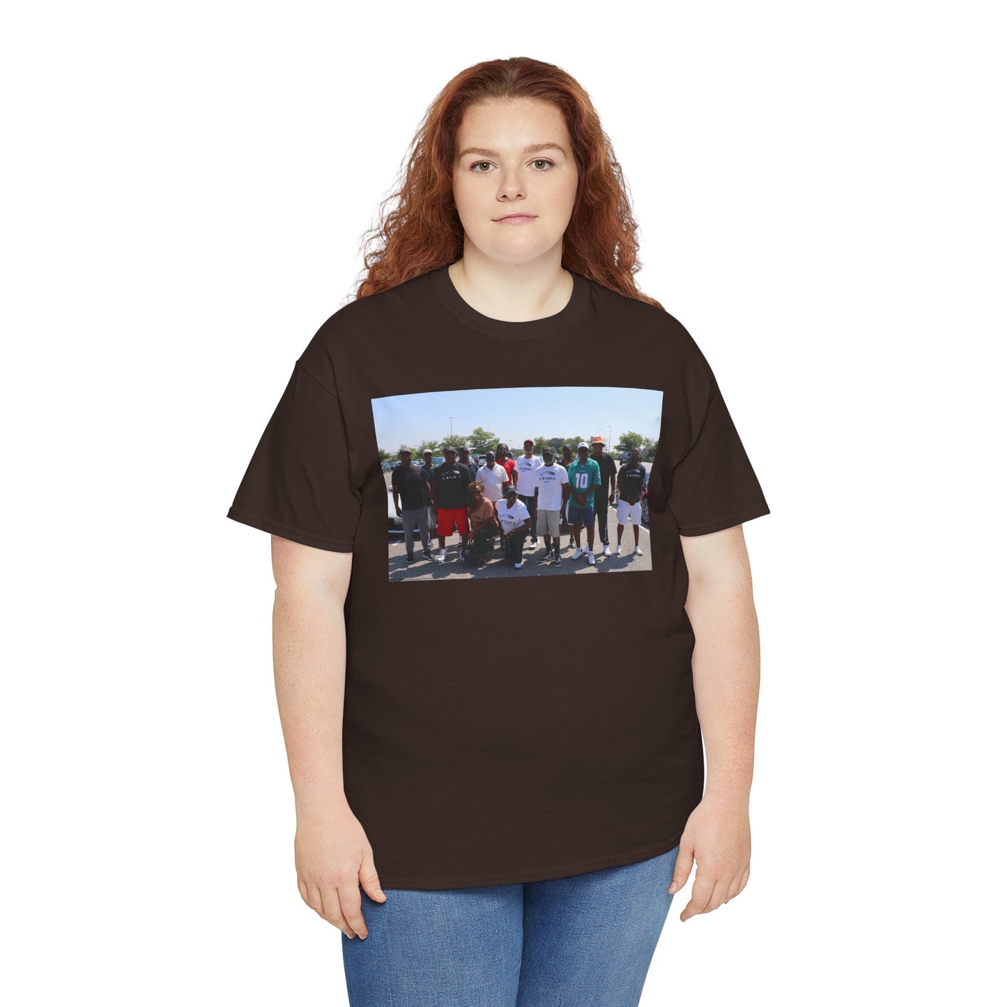 C-RYDERZ Group Photo Custom Tee — Personalized Reunion & Team Picture Shirt Printify