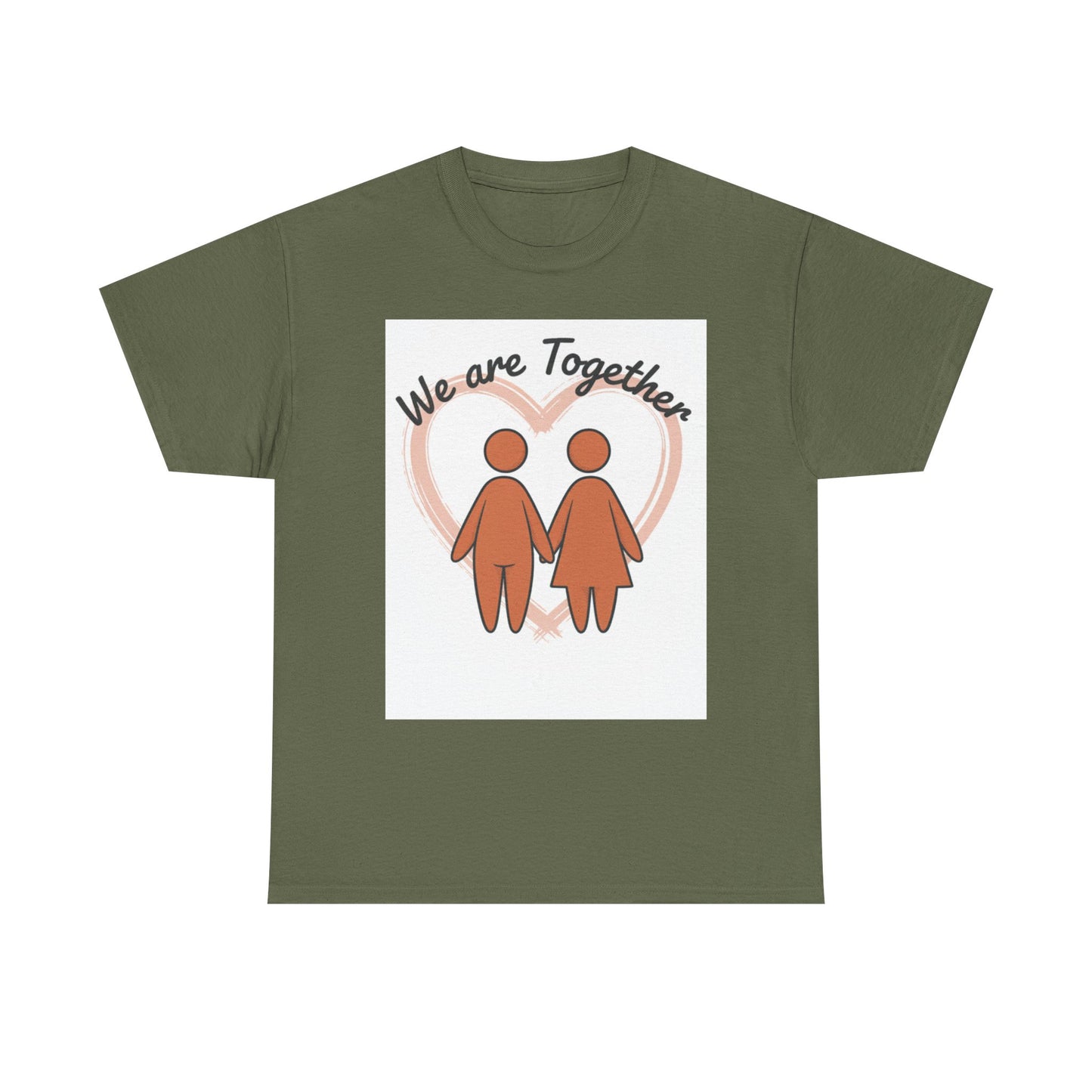 We Are Together Couple Tee — Matching Relationship T-Shirt