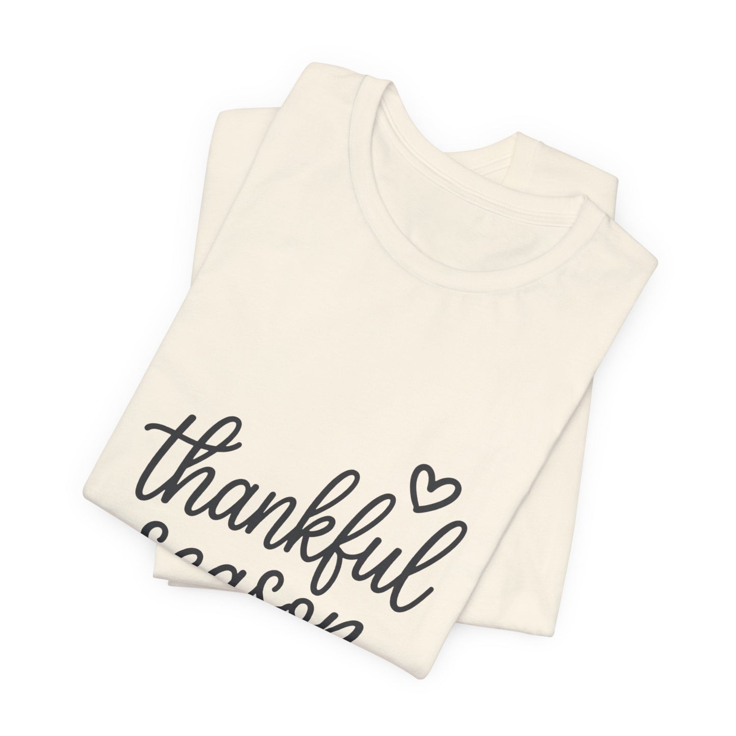 Thankful Season Tee | Thanksgiving fall gratitude shirt