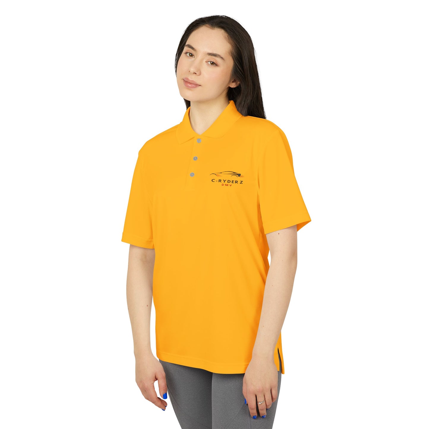 C-RYDERZ Adidas Unisex Performance Polo Shirt - Stylish Activewear for Athletes Printify