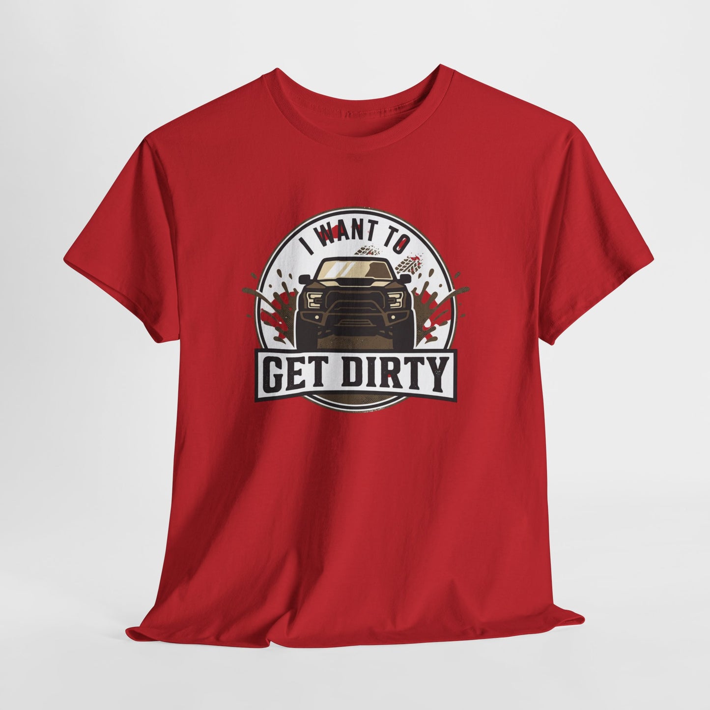 Get Dirty Truck Tee — Off-Road Adventure Graphic T-Shirt