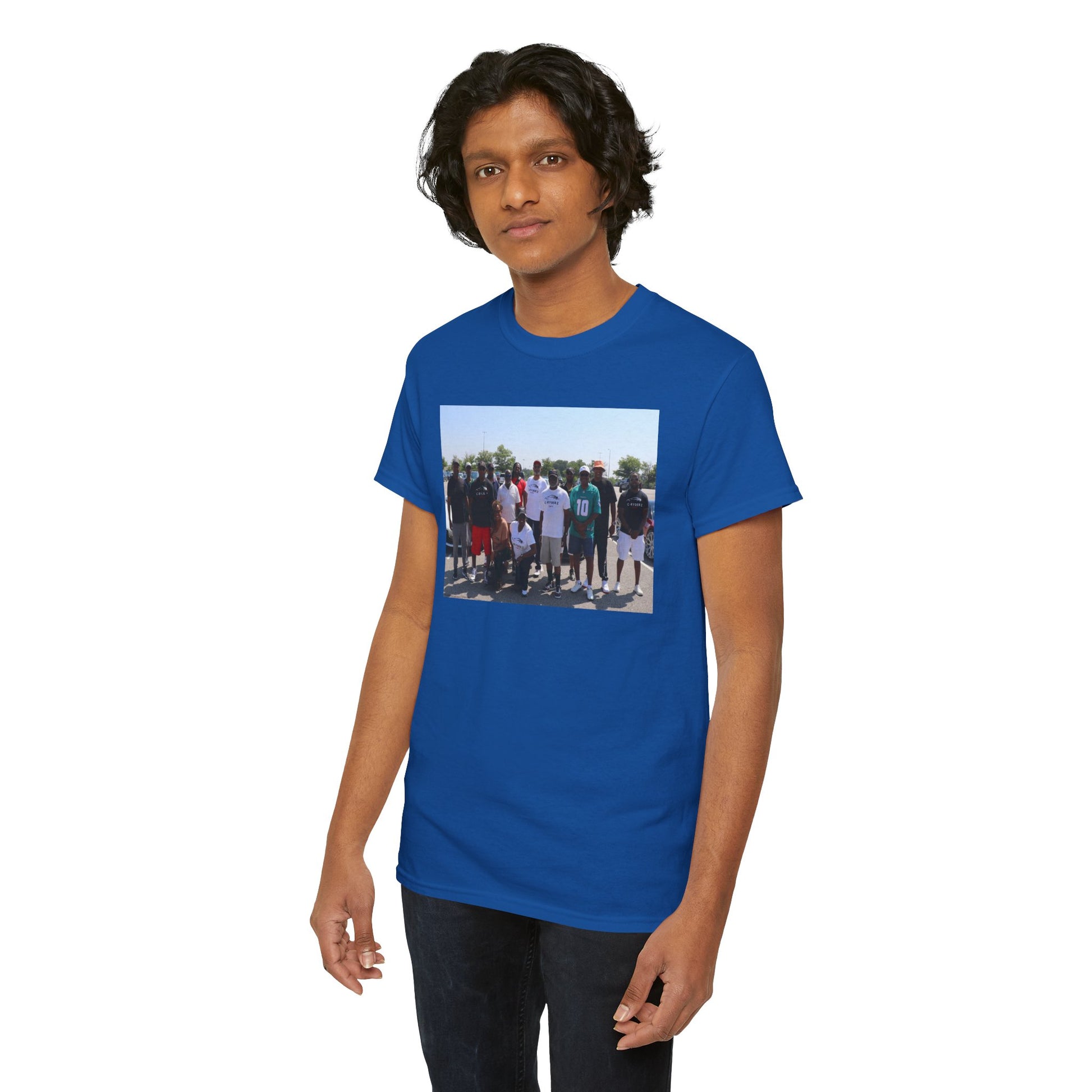 C-RYDERZ Group Photo Custom Tee — Personalized Reunion & Team Picture Shirt Printify