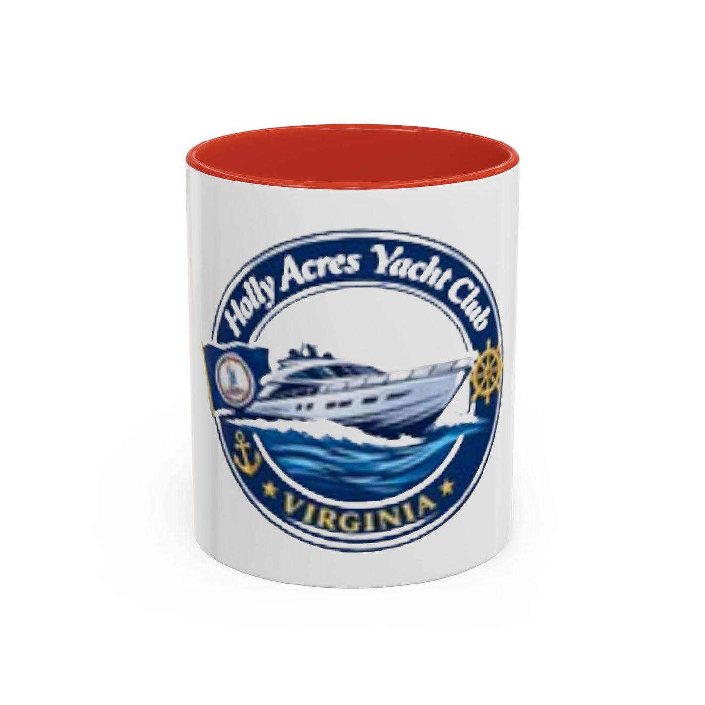 Holly Acres Yacht Club Virginia Coffee Mug – Nautical Boat Accent Mug HAYC
