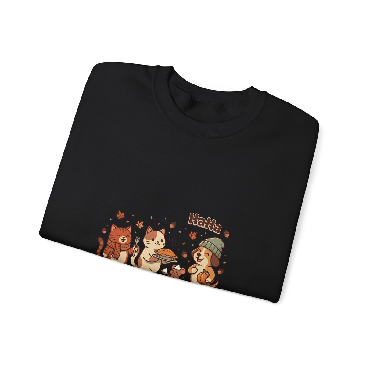Here For The Pie Sweatshirt | Thanksgiving Turkey Pumpkin Pie Friendsgiving