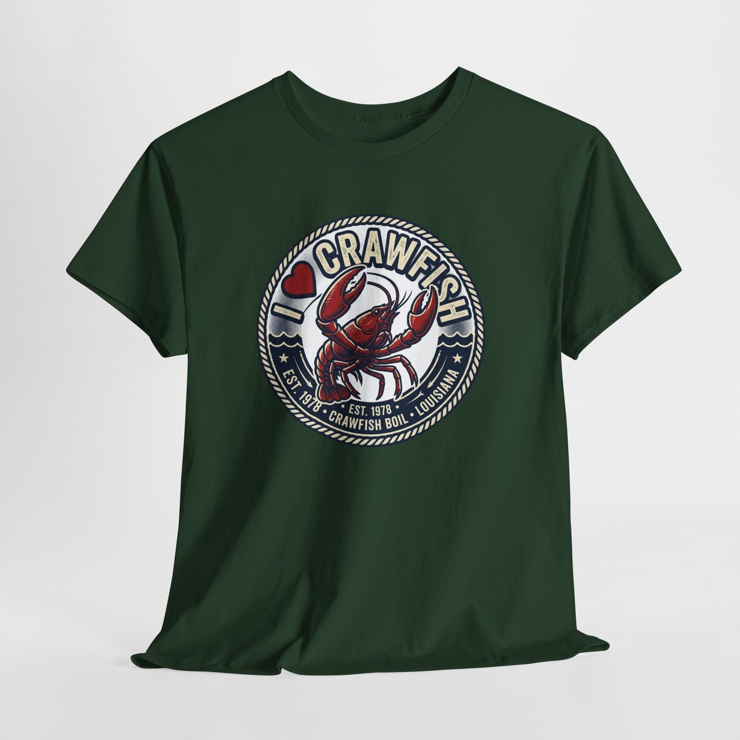 Crawfish Boil T-Shirt - I  Crawfish Seafood Festival Tee