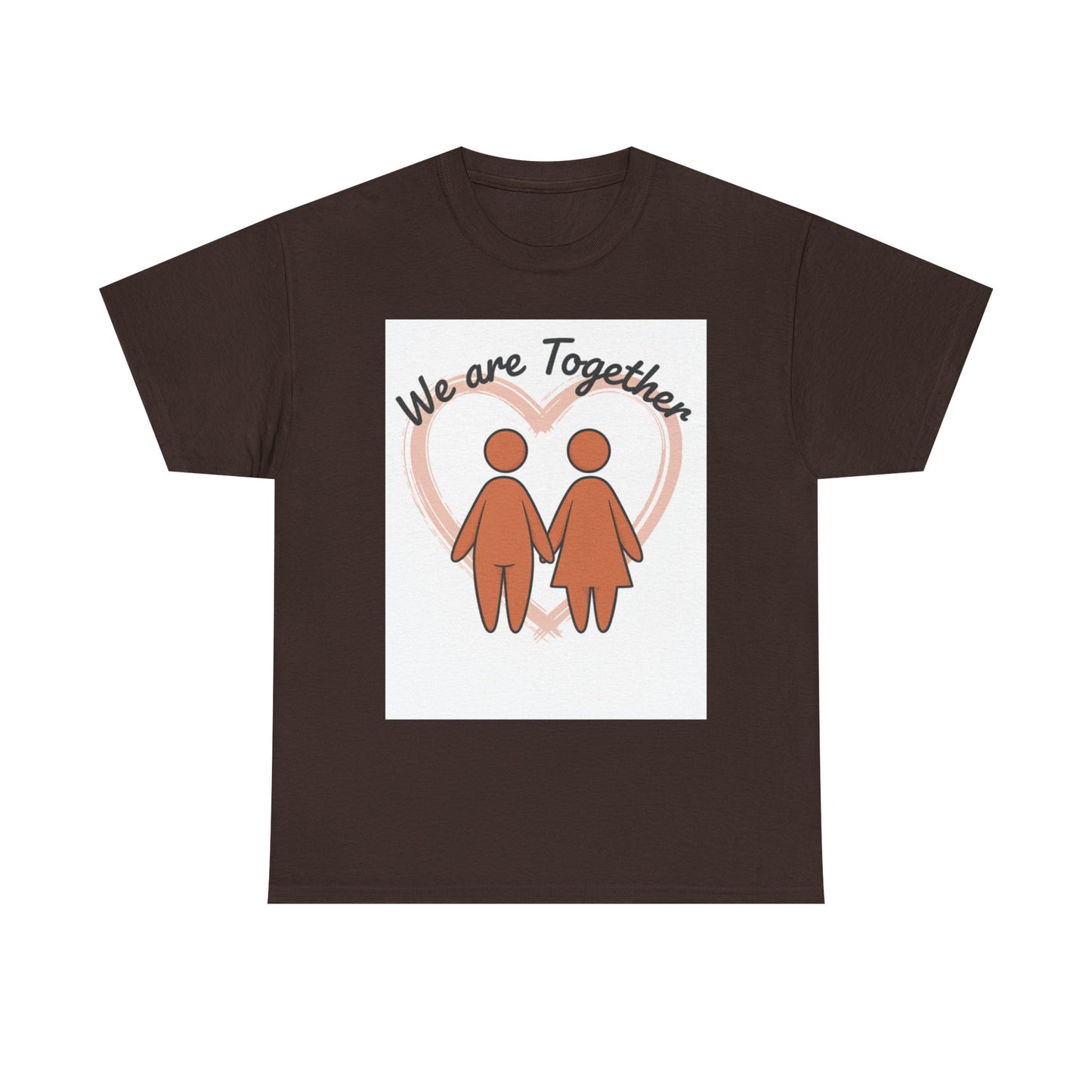 We Are Together Couple Tee — Matching Relationship T-Shirt