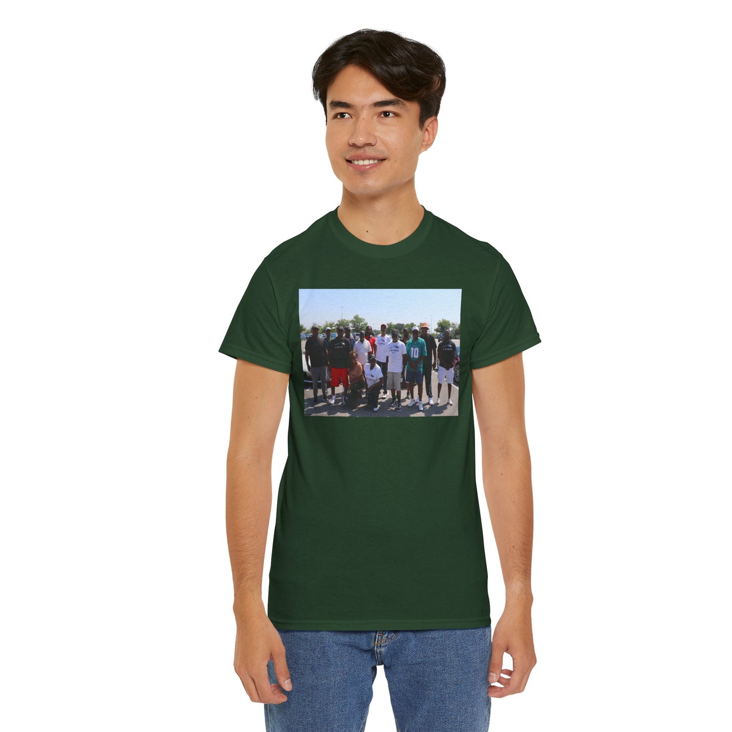 C-RYDERZ Group Photo Custom Tee — Personalized Reunion & Team Picture Shirt Printify