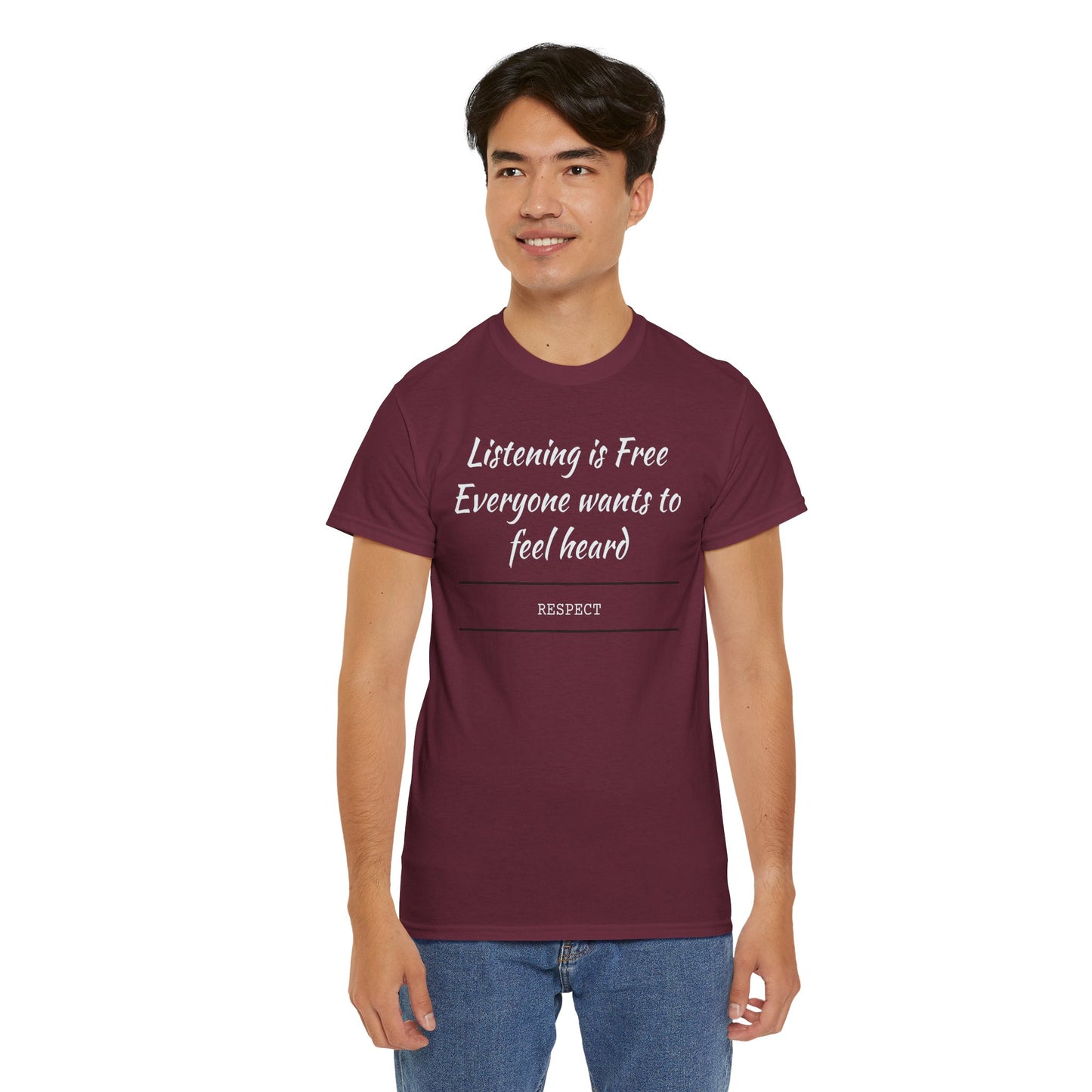 Listening is Free, Feel Heard