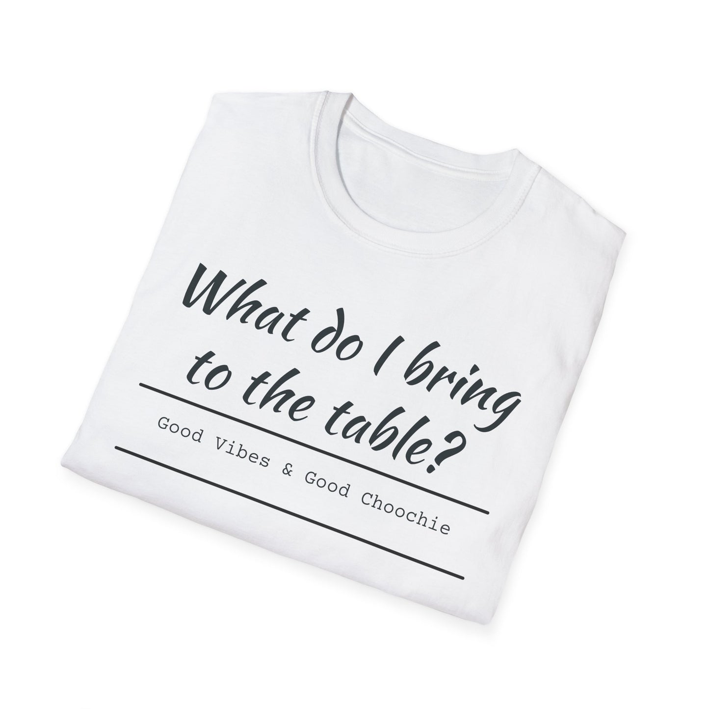 What do I bring to the table-Vibes