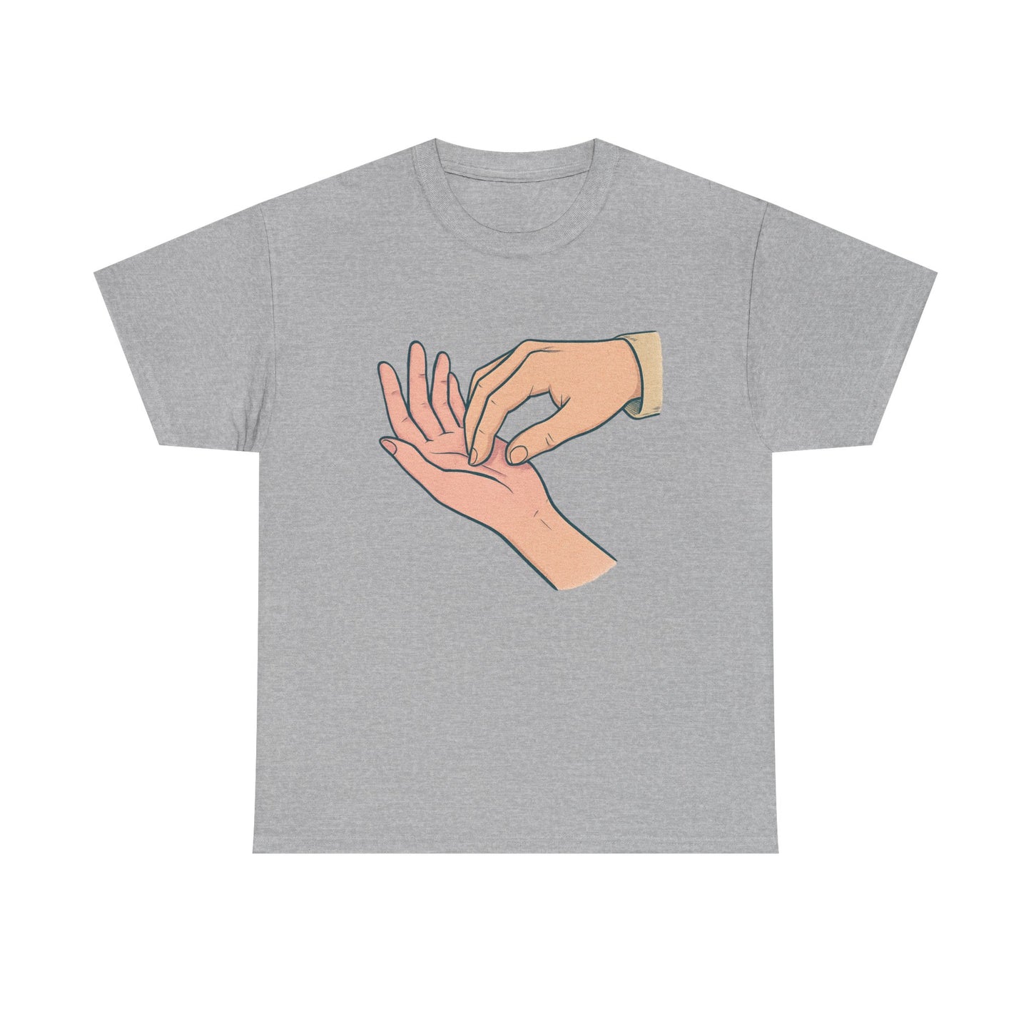 T-Shirt - Gentle Palm Reading Illustration Tee