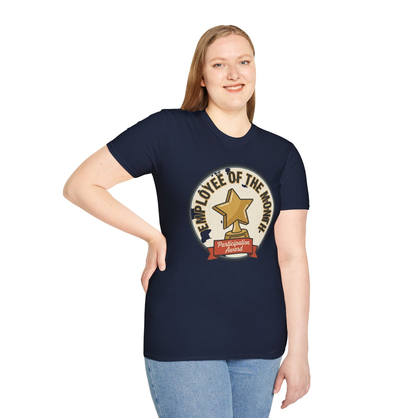 Employee of the Month T-Shirt — Participation Award Star Tee