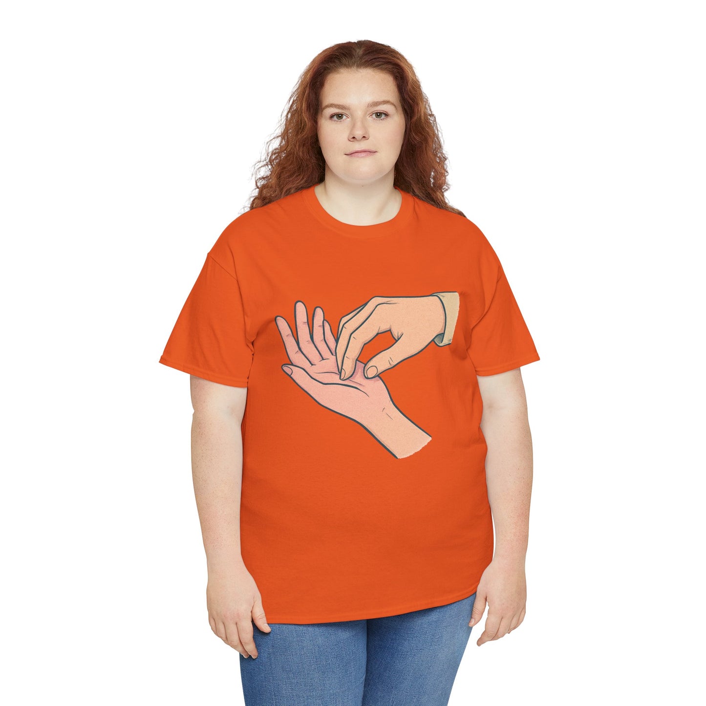T-Shirt - Gentle Palm Reading Illustration Tee