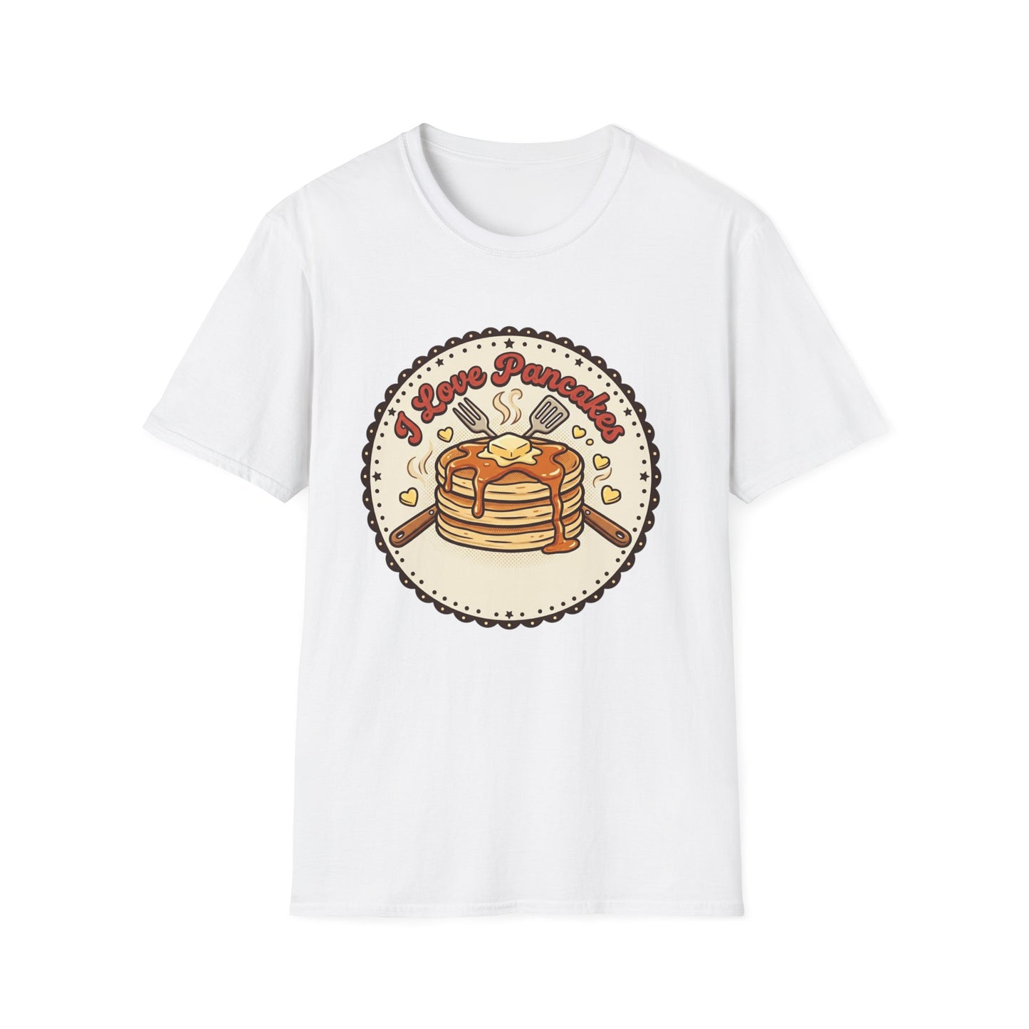 Pancake Love T-Shirt — Cute Stack of Pancakes Breakfast Tee
