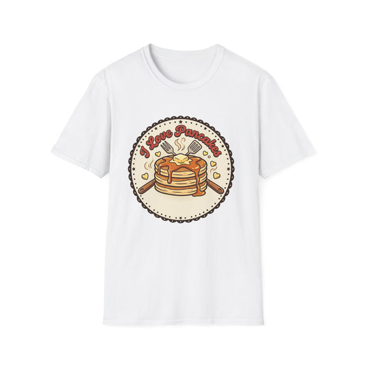 Pancake Love T-Shirt — Cute Stack of Pancakes Breakfast Tee