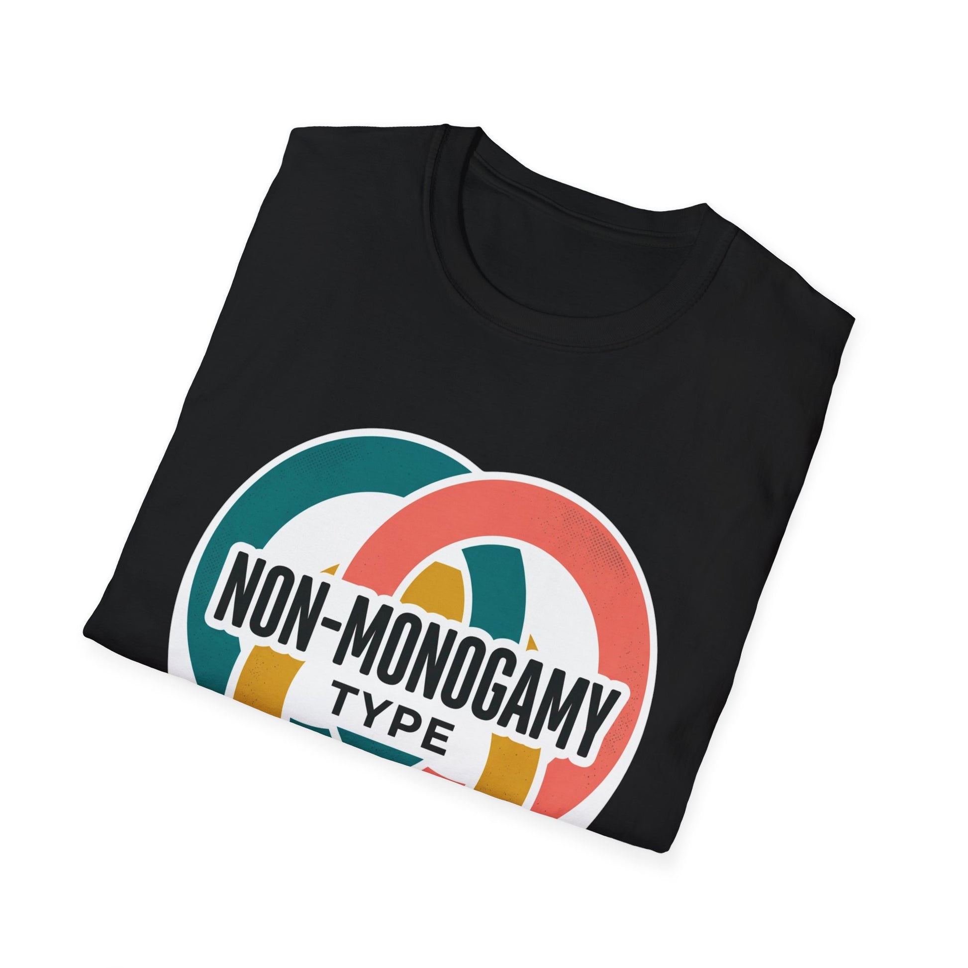 Non-Monogamy Type T-Shirt — Retro Polyamory Pride Tee Printify