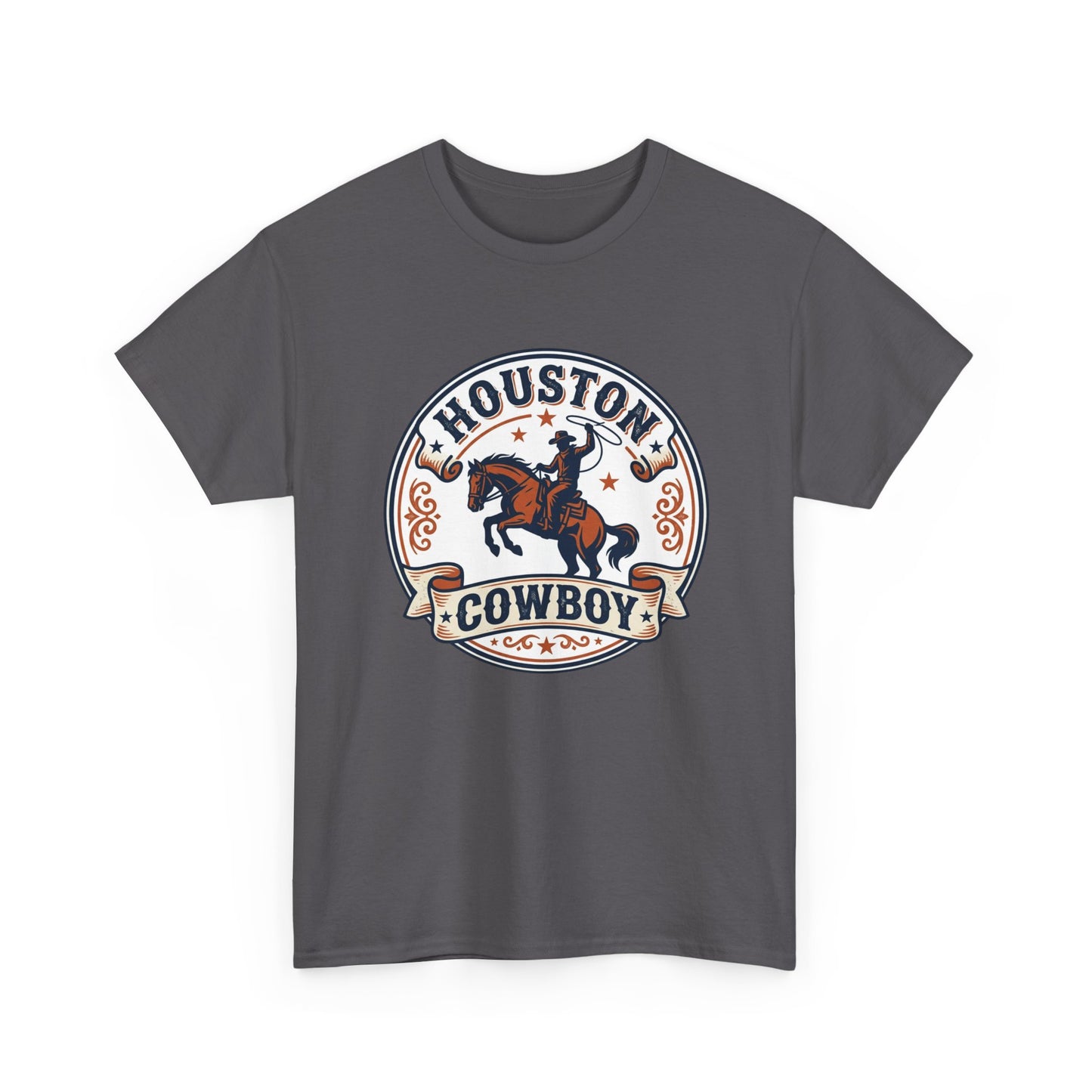 Houston Cowboy T-Shirt – Rodeo Western Graphic Tee
