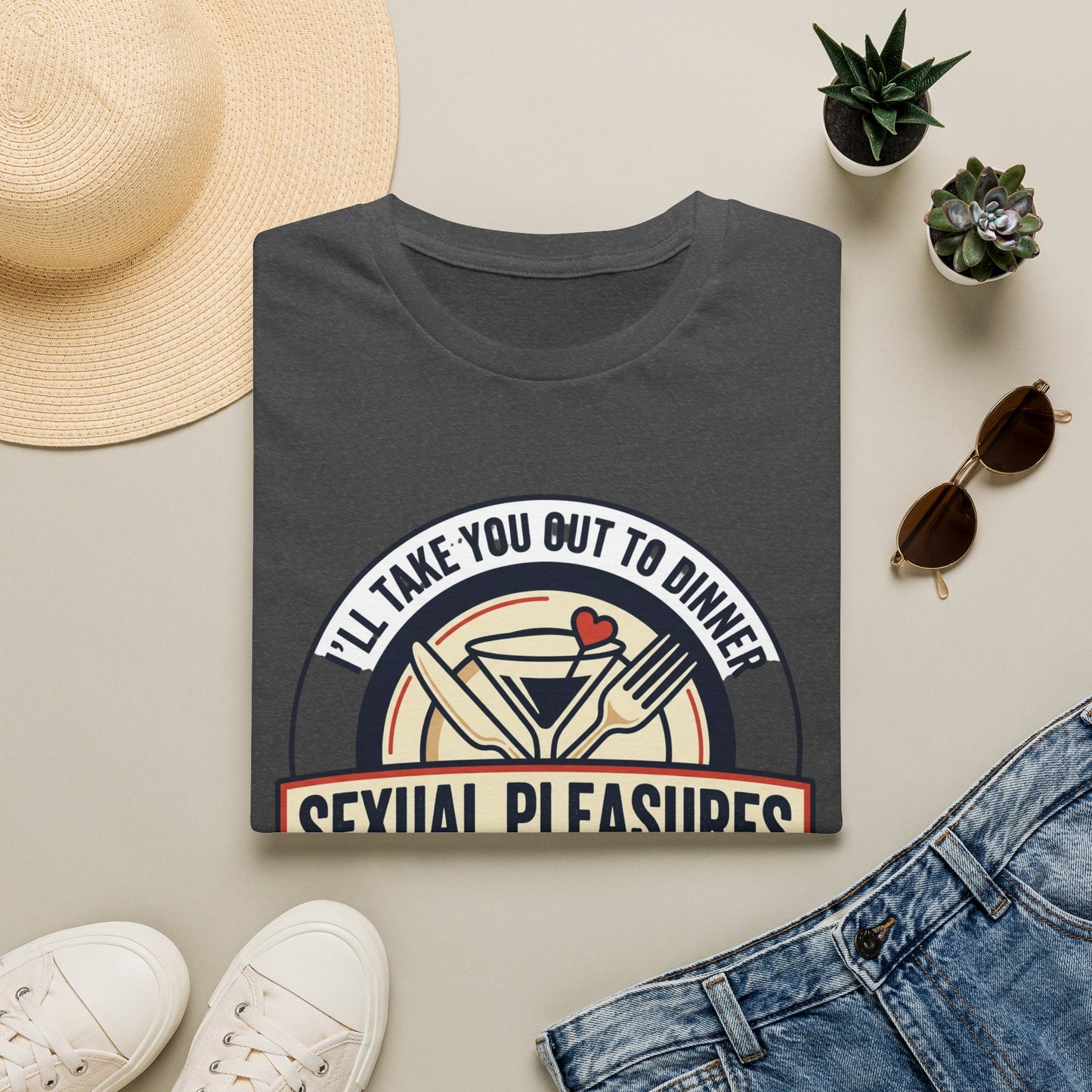"I’ll Take You Out to Dinner" Sexual Pleasures Graphic Tee