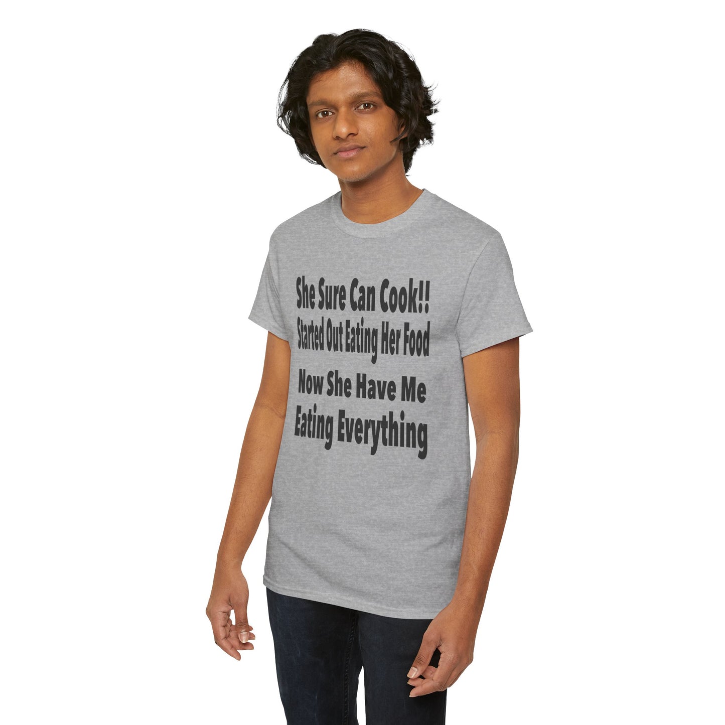 Funny - 'She Sure Can Cook!!' Cooking Humor Shirt