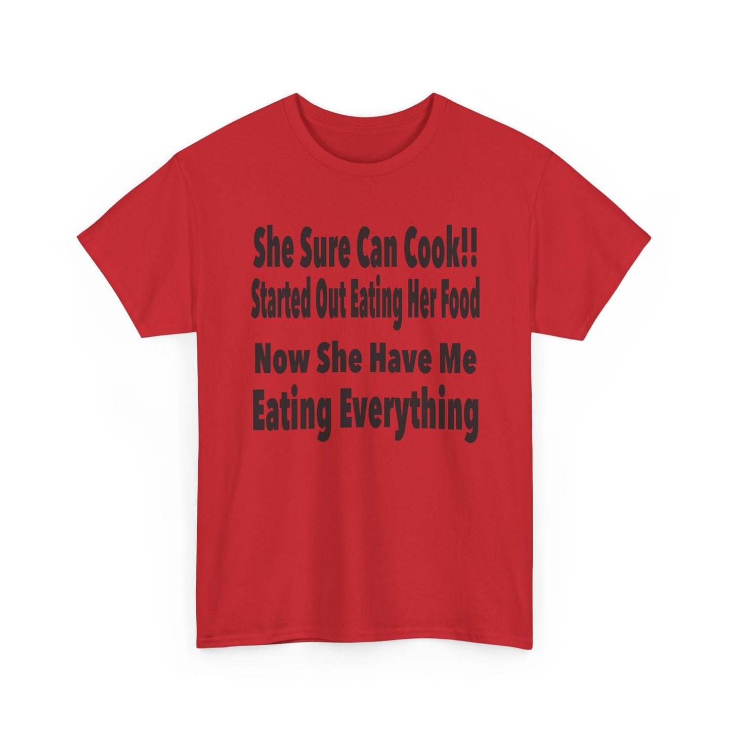 Funny - 'She Sure Can Cook!!' Cooking Humor Shirt