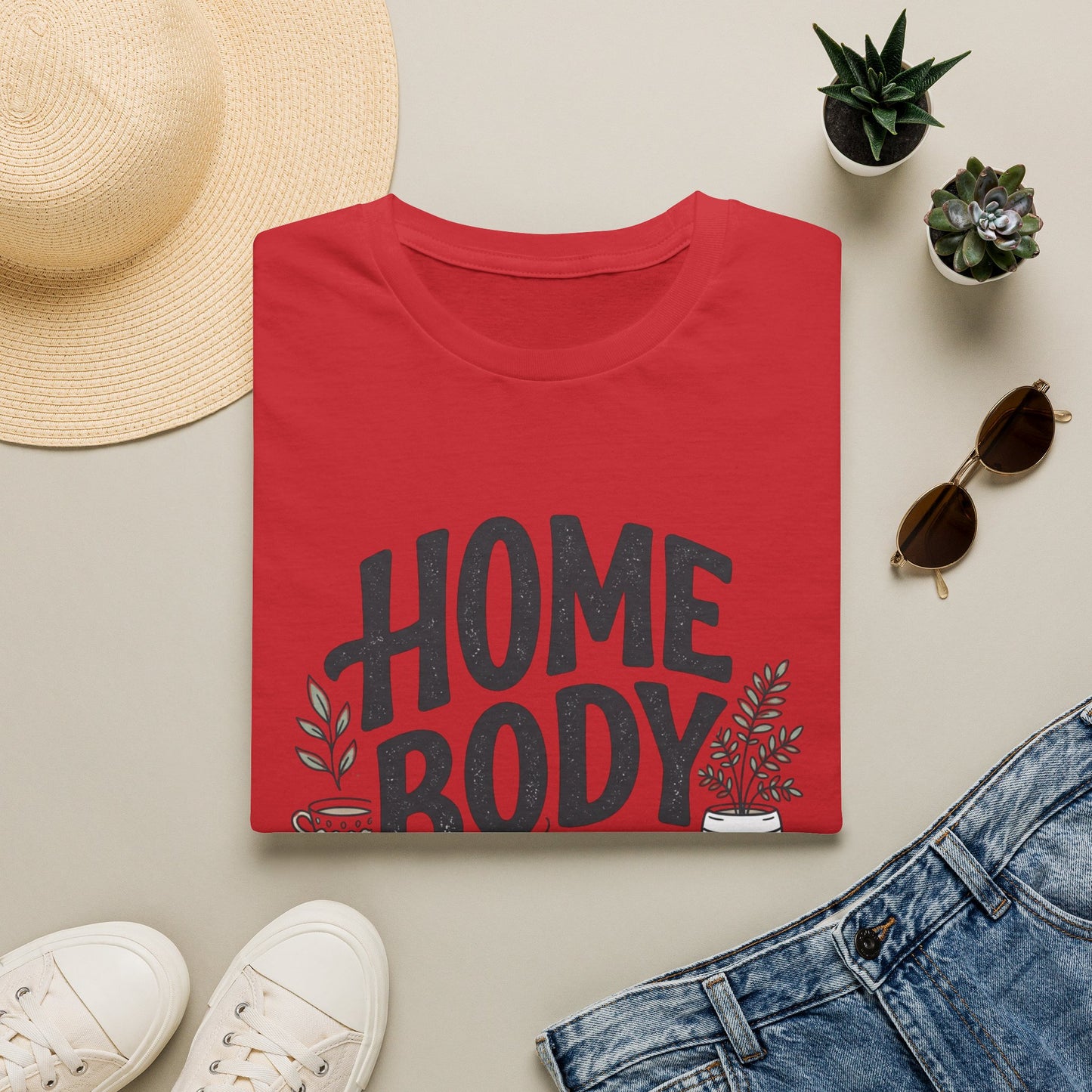 Homebody T-Shirt — 'Homebody Proudly Introverted' Cozy Graphic Tee