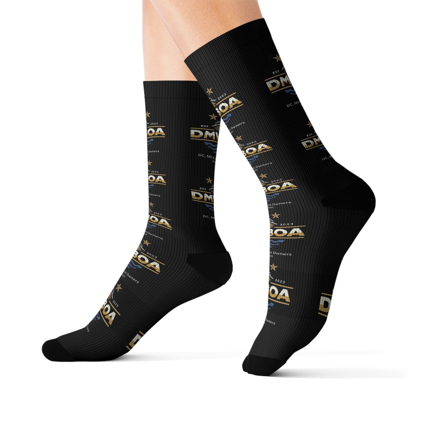 Custom Sublimation Socks for DMBOA Fans