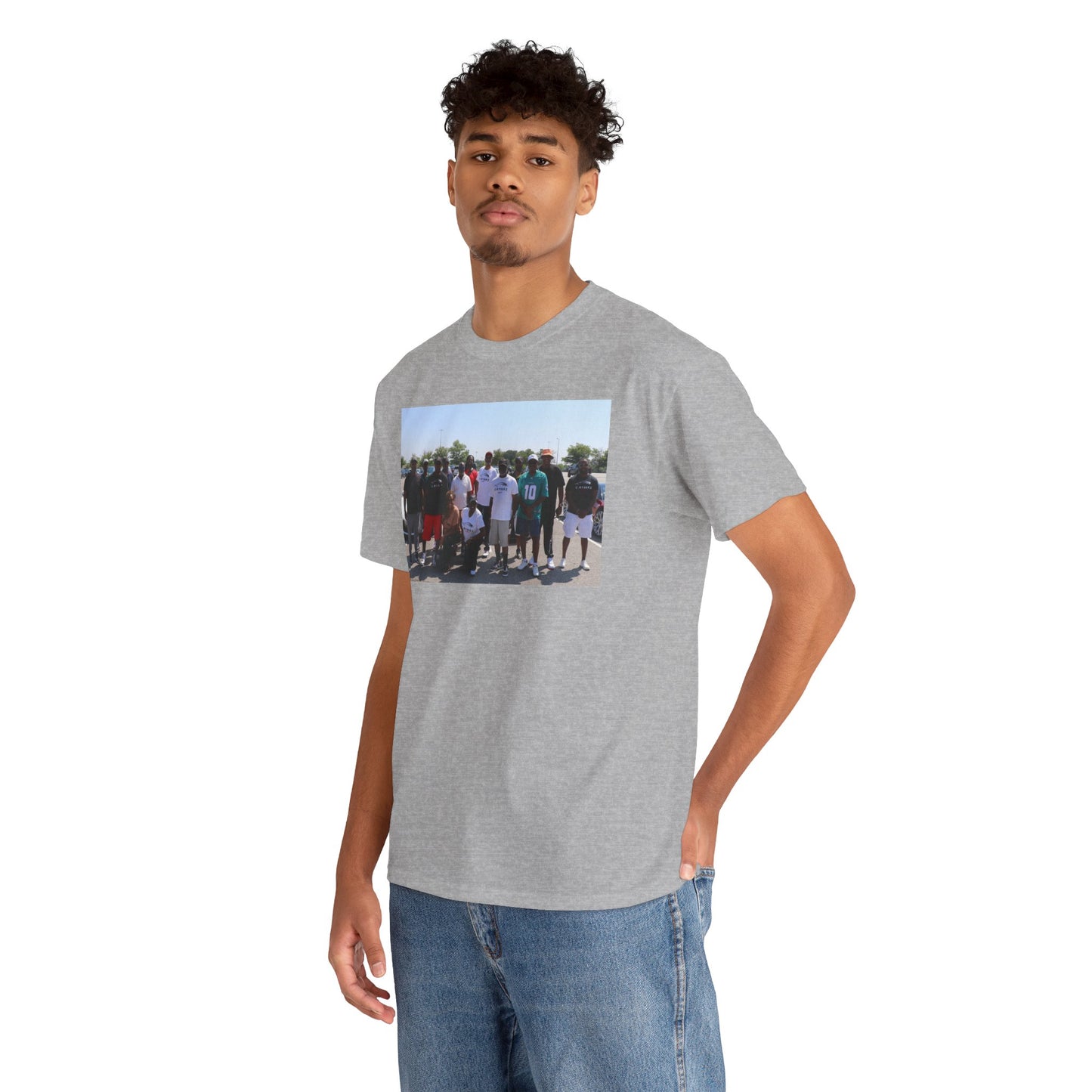C-RYDERZ Group Photo Custom Tee — Personalized Reunion & Team Picture Shirt Printify