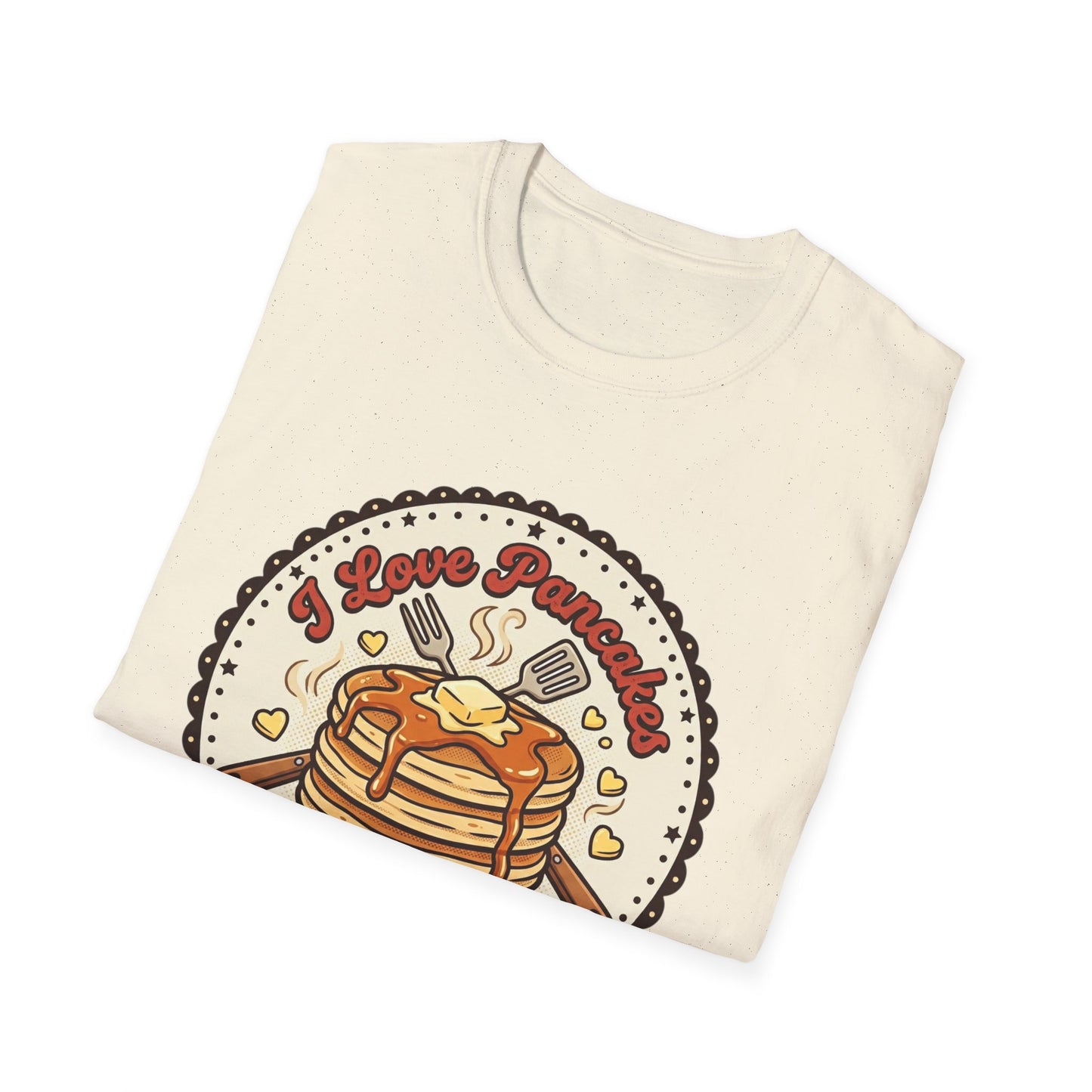 Pancake Love T-Shirt — Cute Stack of Pancakes Breakfast Tee