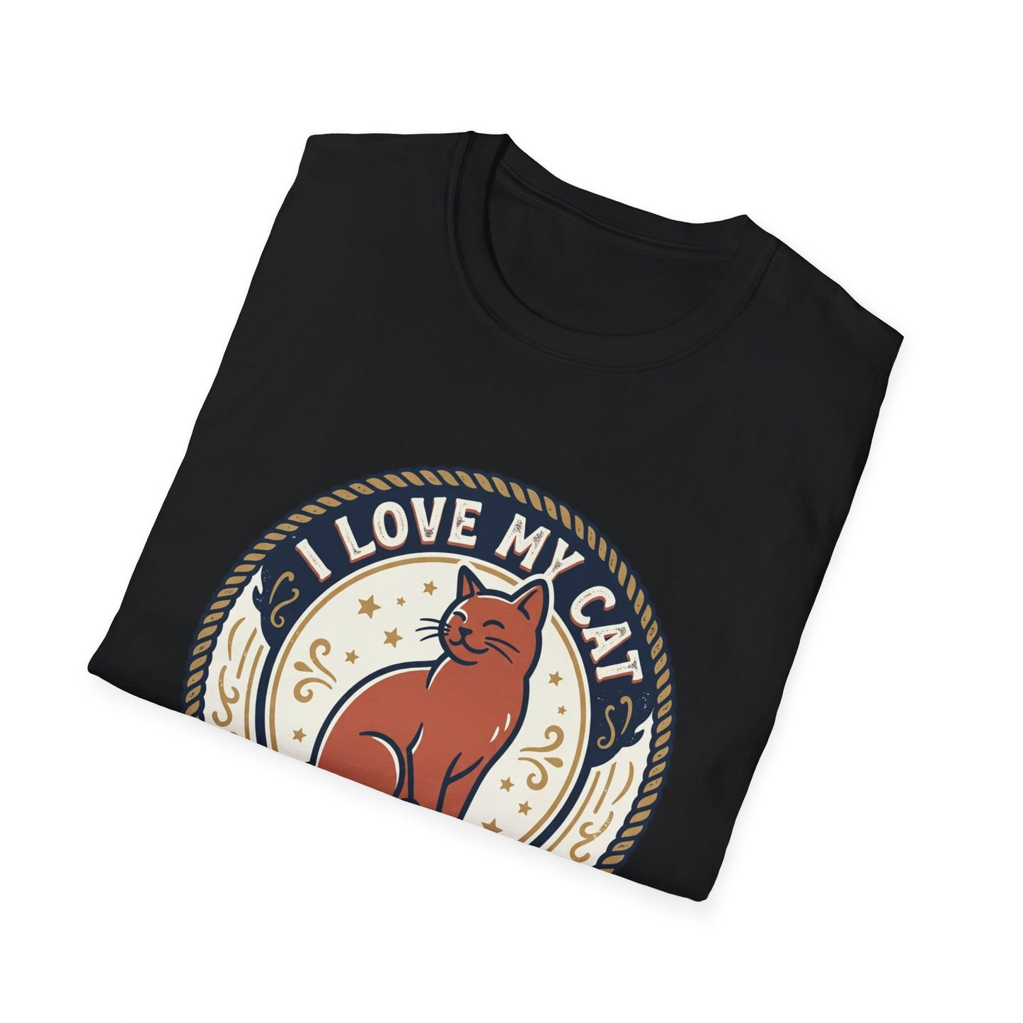 I Love My Cat T-Shirt — "I Love My Cat More Than Most People I Know" Cat Lover Tee
